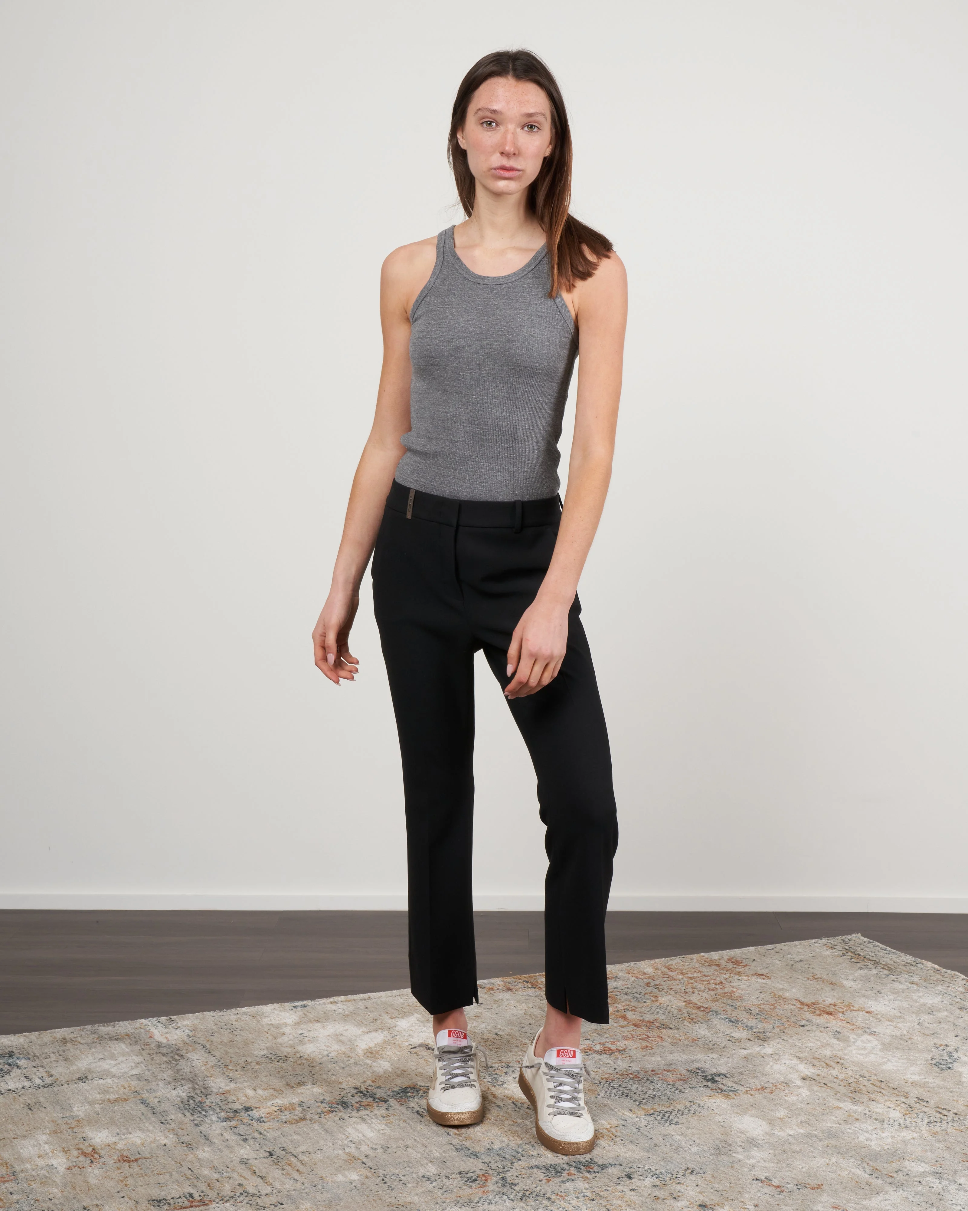 viscose cotton stretch - 105 black - Image 2