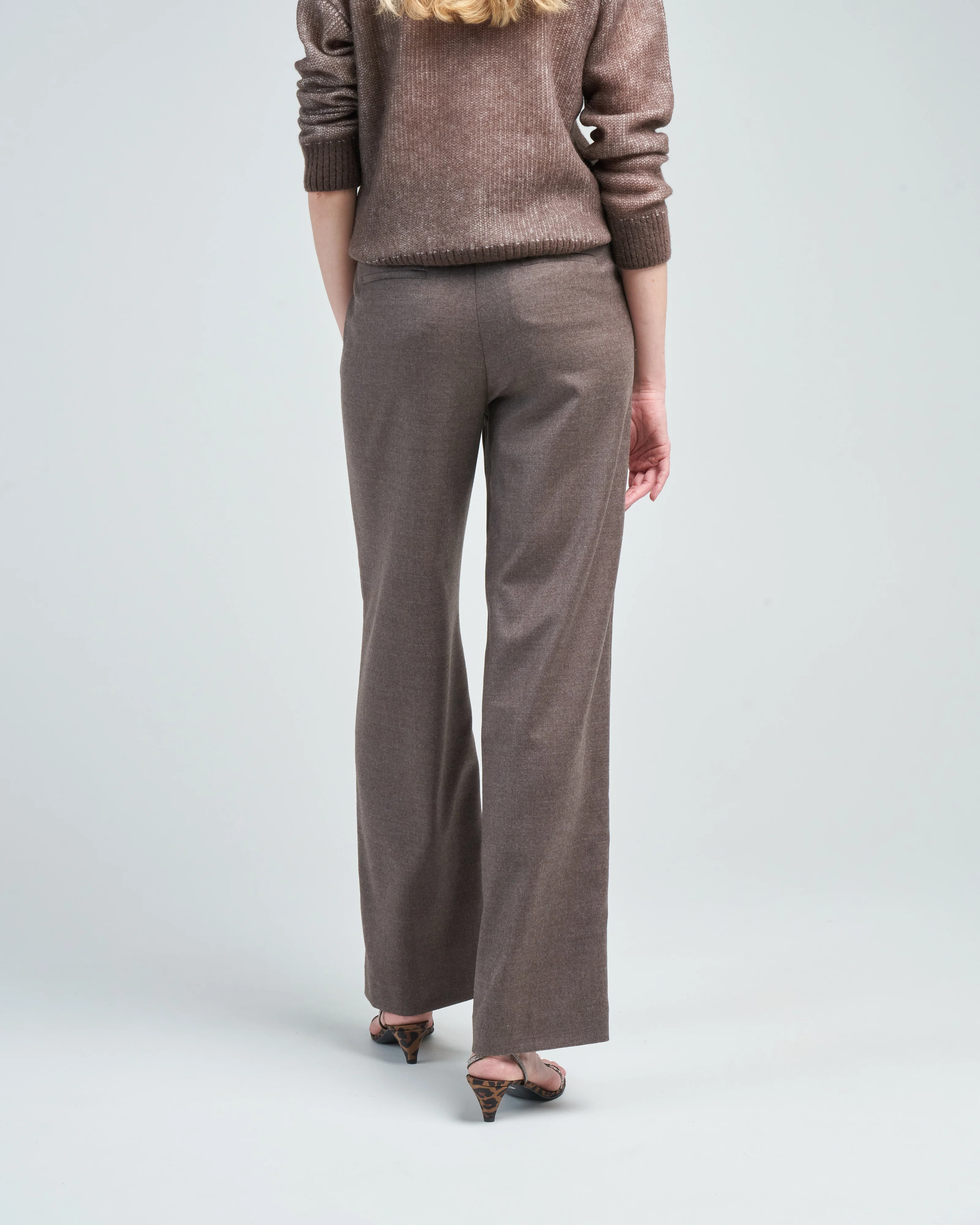 wool pants with lurex - Image 4