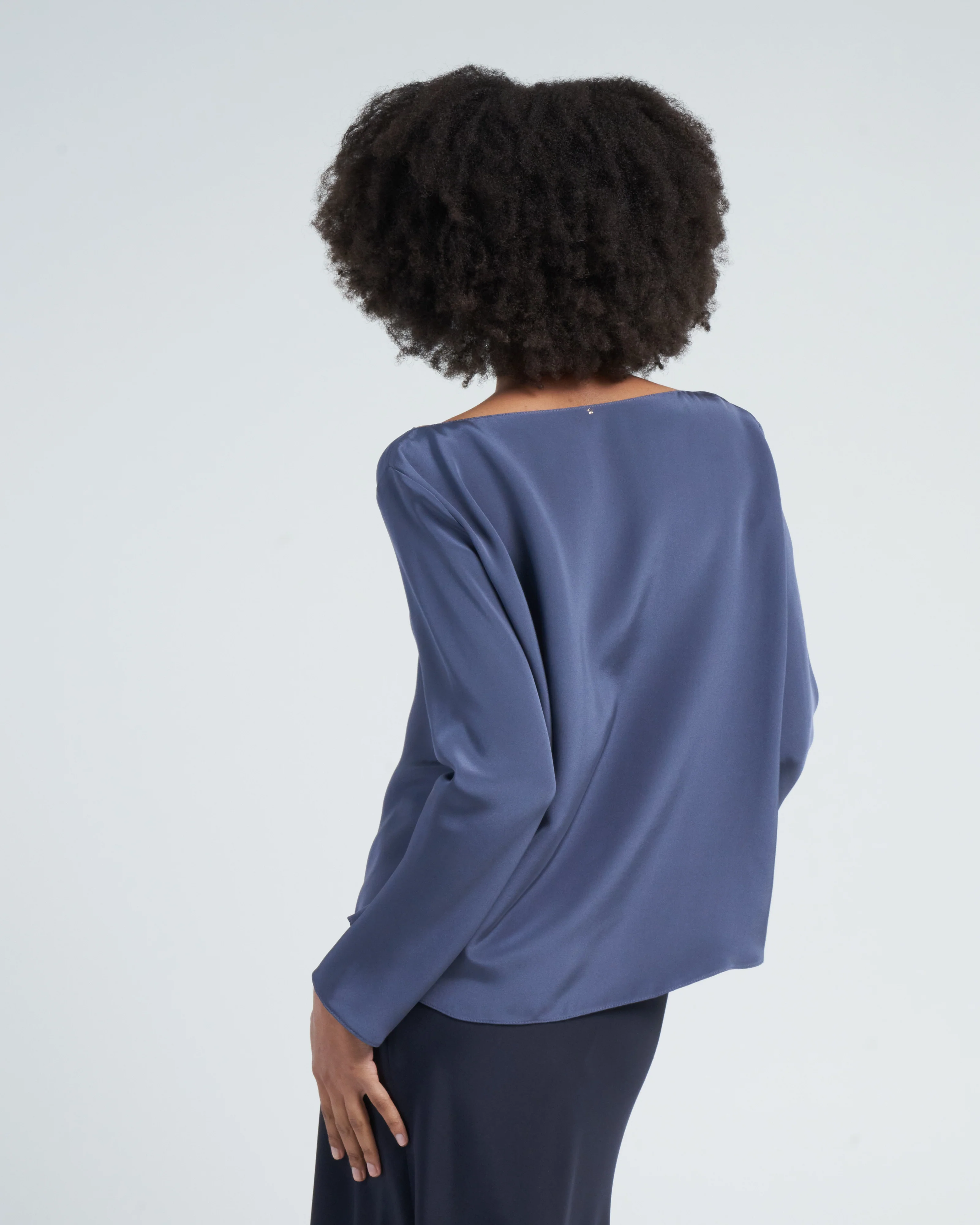 balance top - denim - Image 3