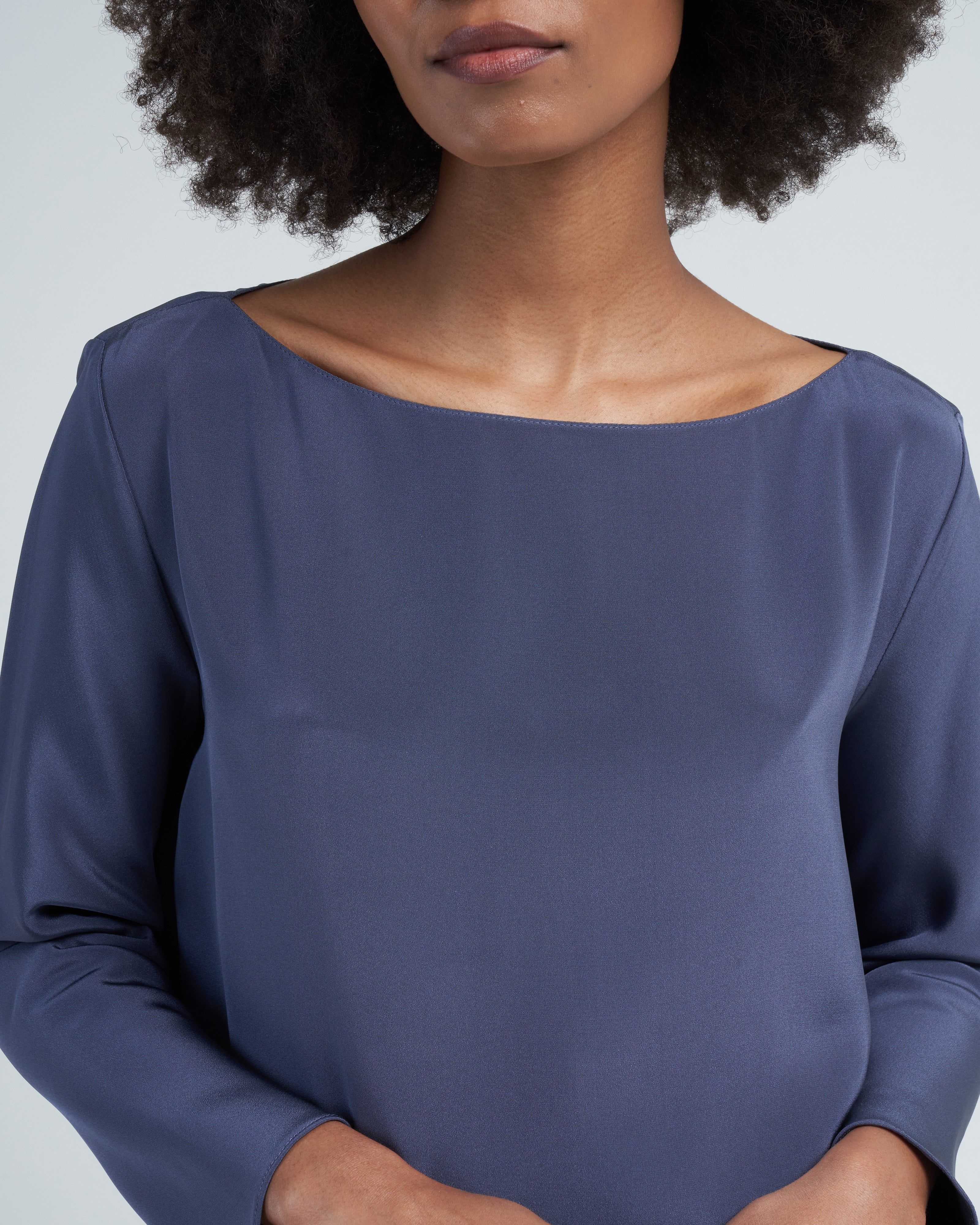 balance top - denim - Image 4