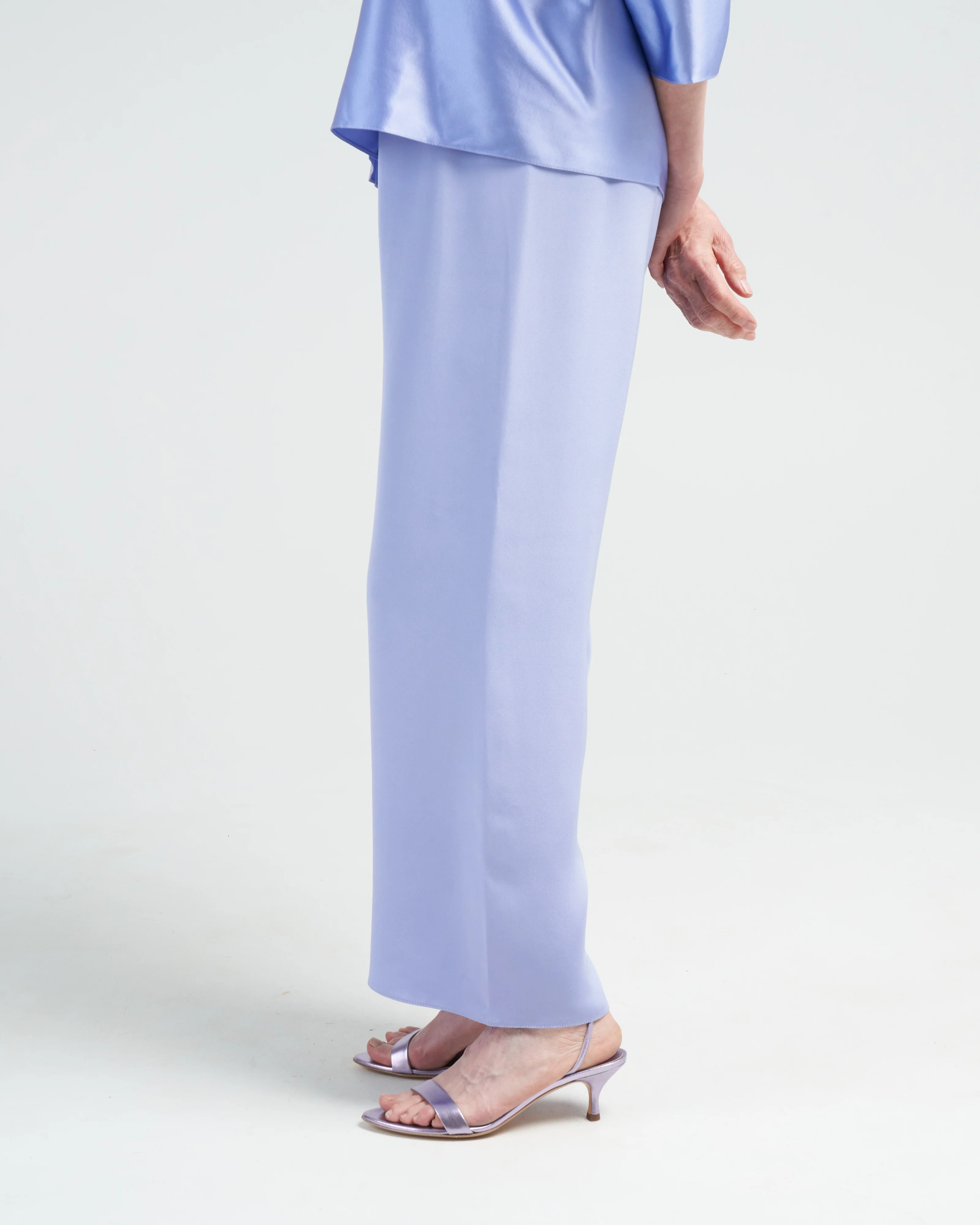 cropped pull on pant - iris - Image 3