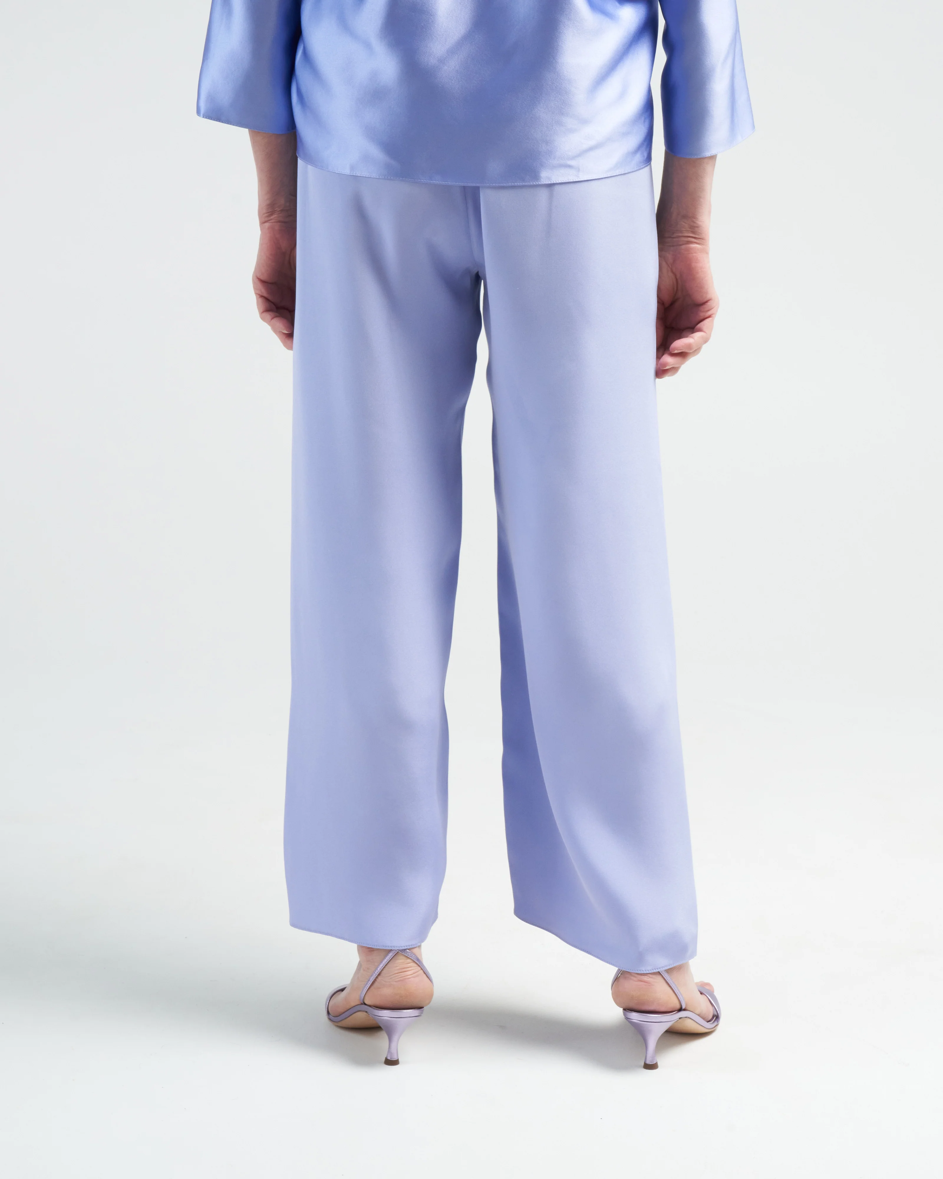 cropped pull on pant - iris - Image 4