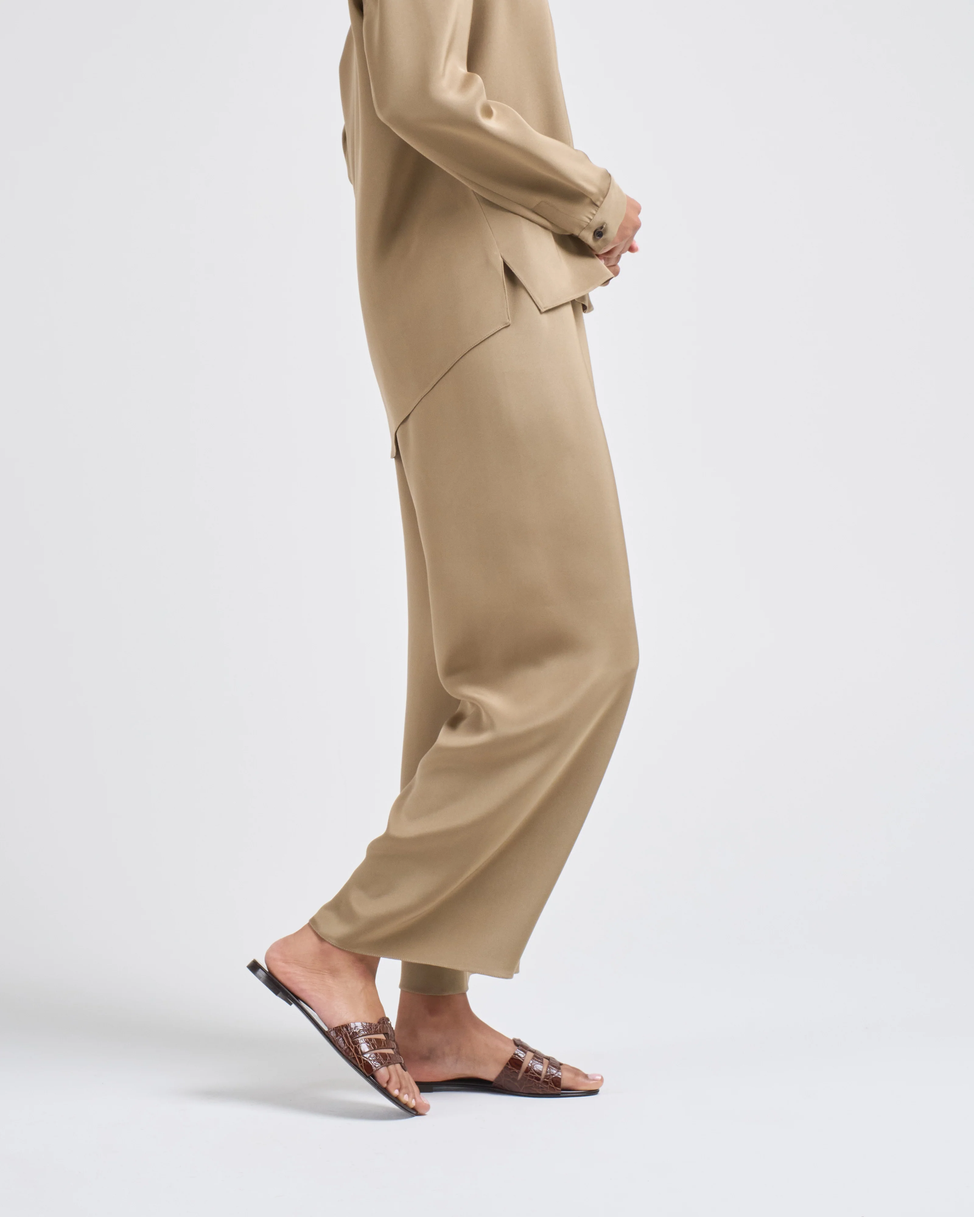 cropped pull on pant - Image 4