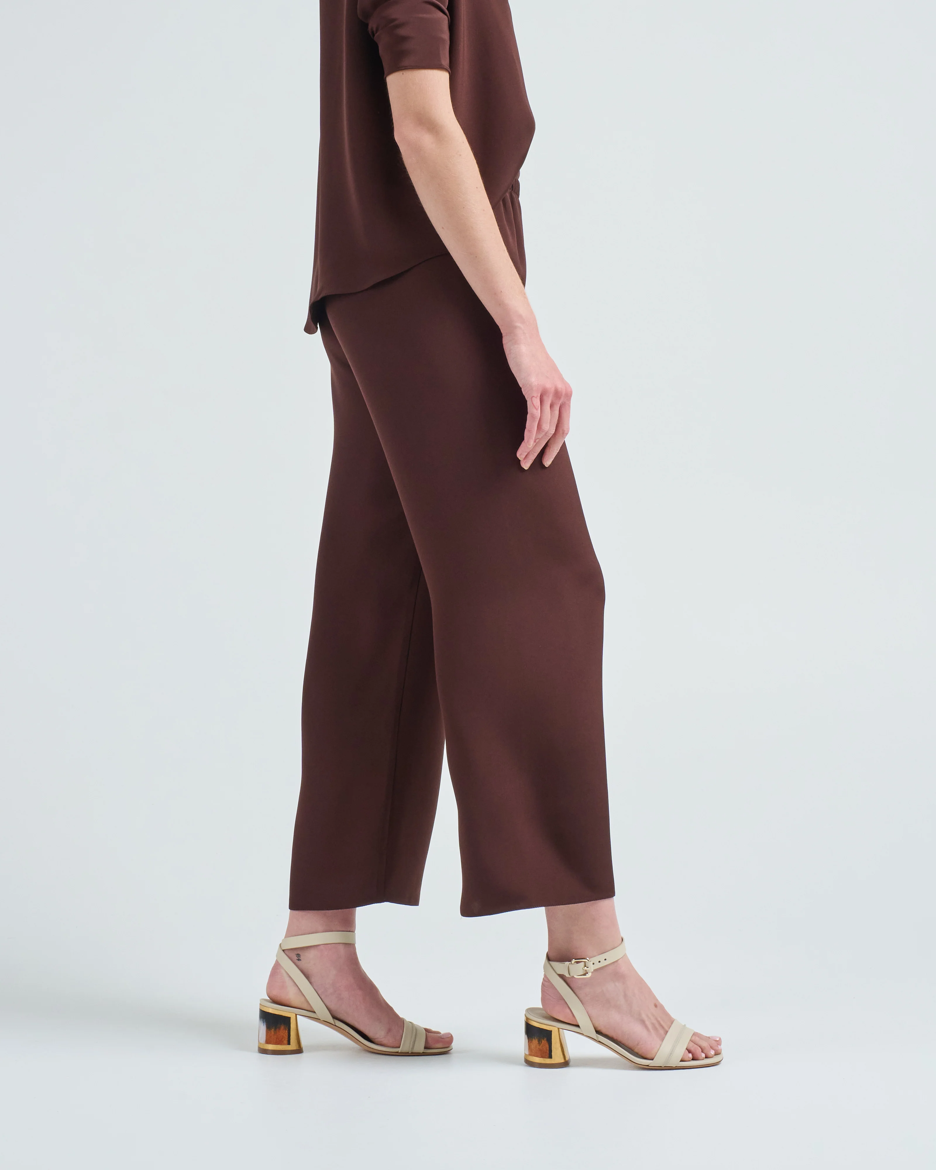 cropped pull on pant - Image 2