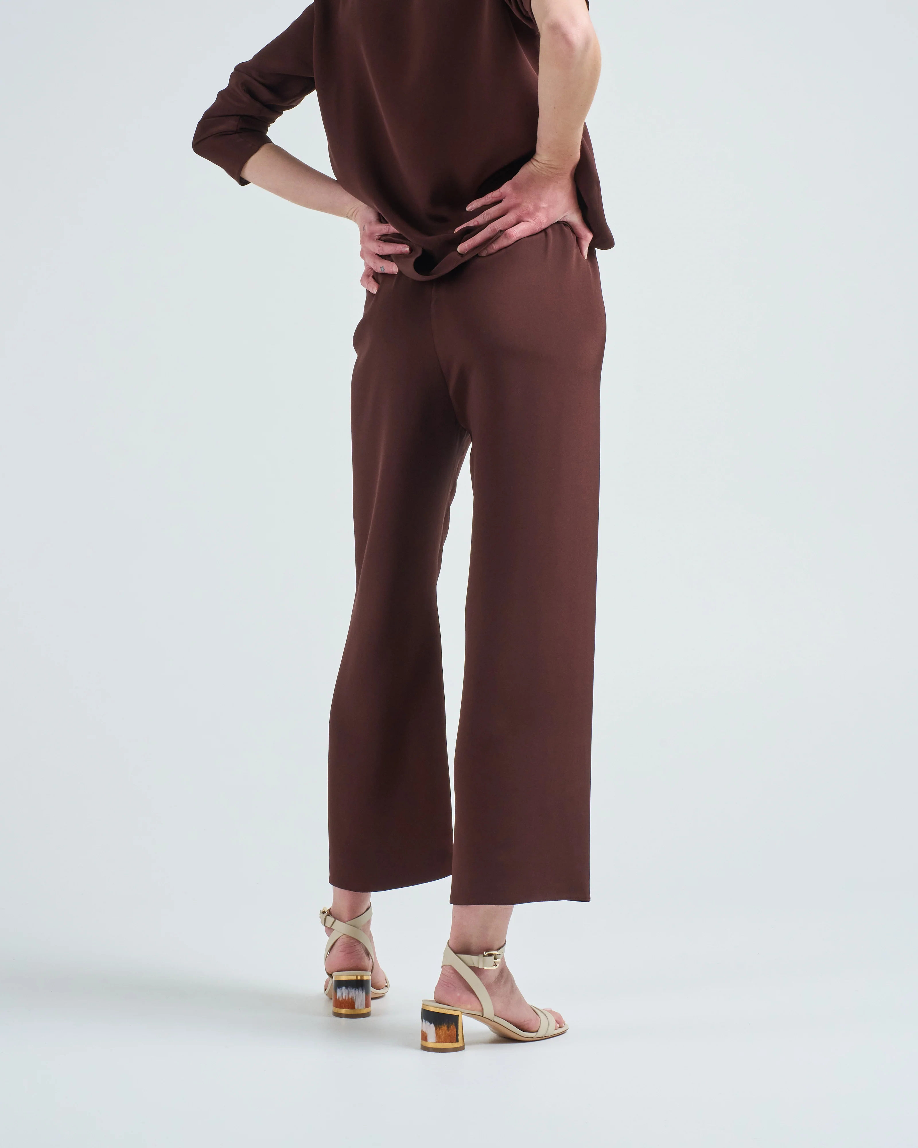 cropped pull on pant - Image 3