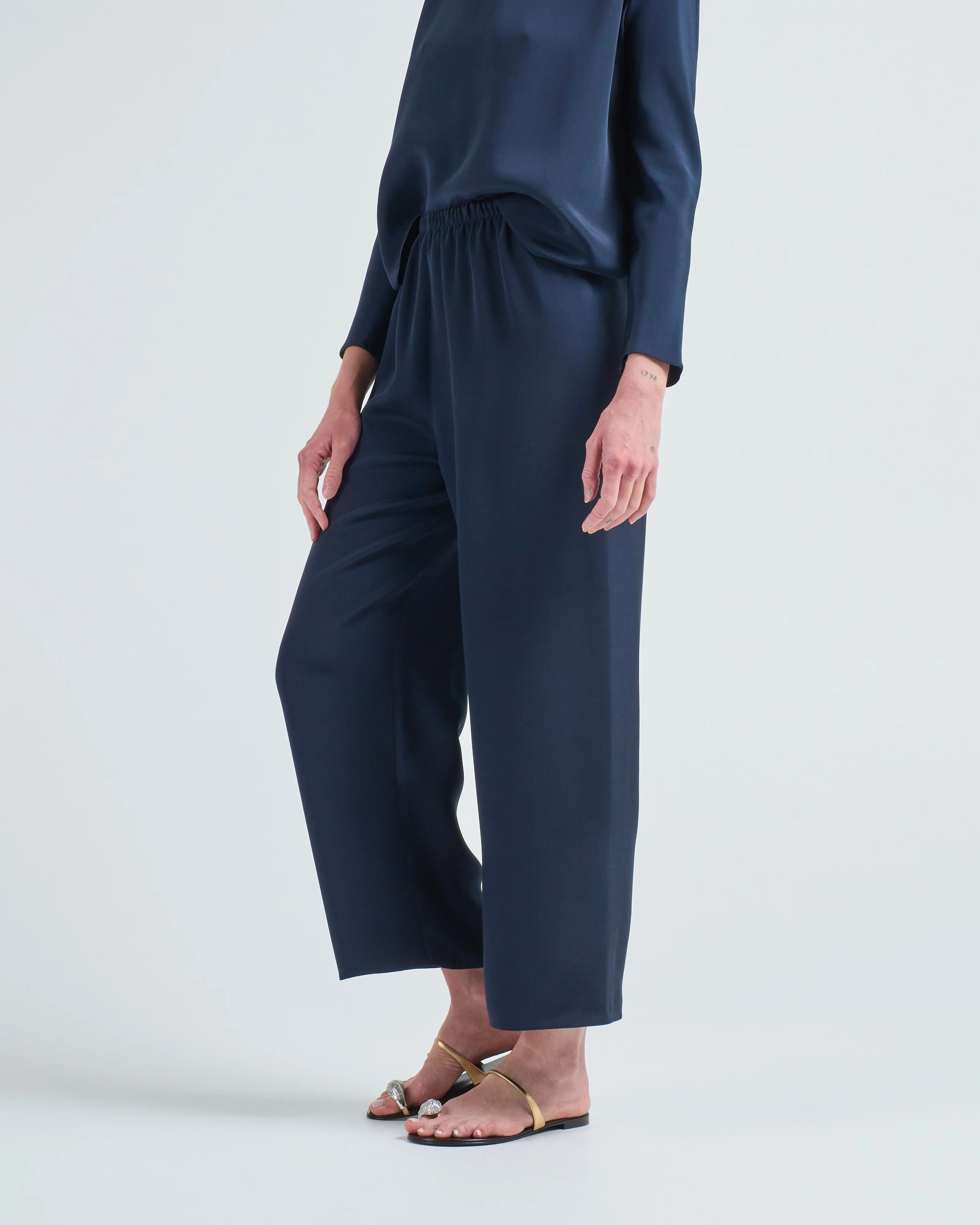 cropped pull on pant - Image 3