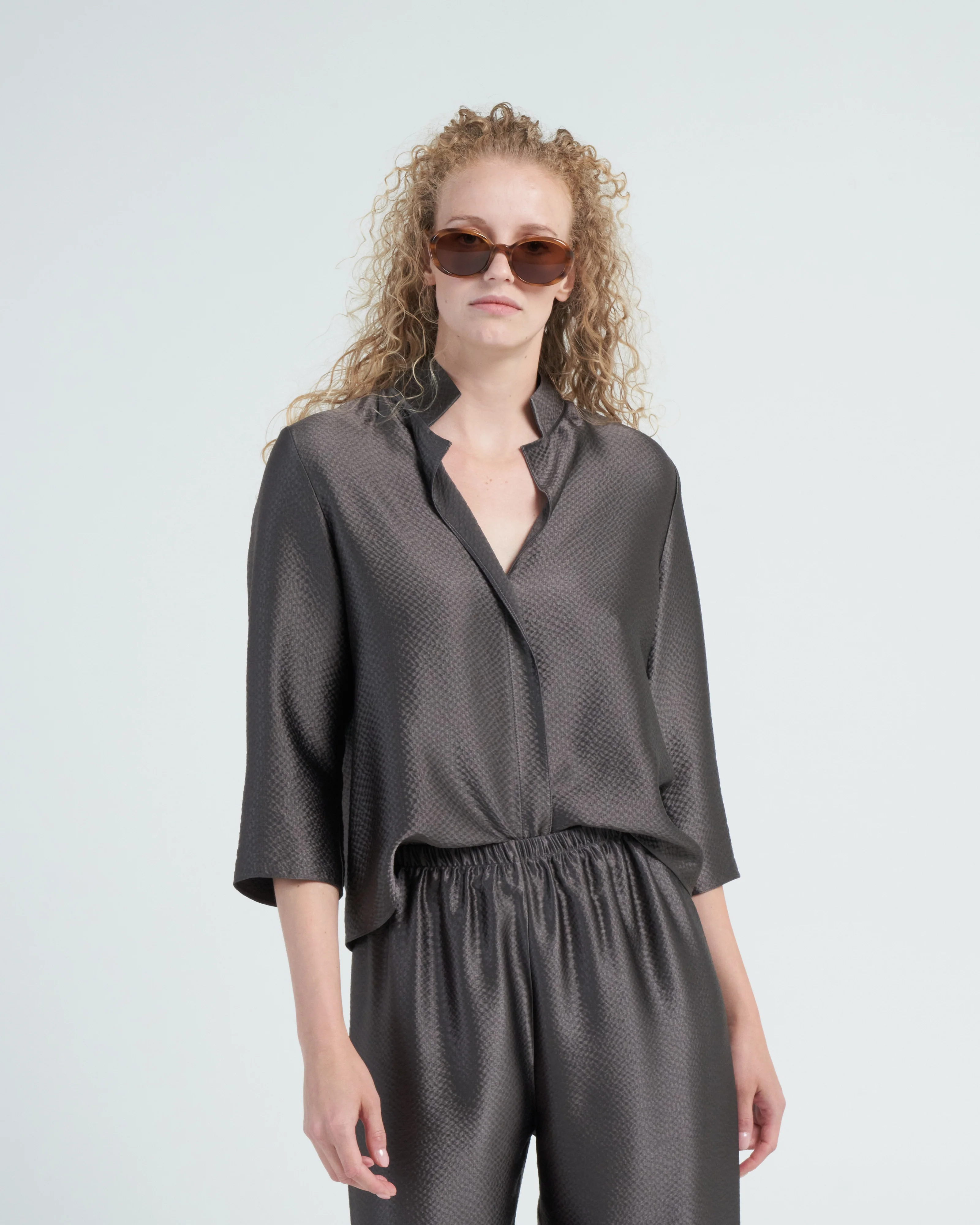 frolic top - charcoal - Image 2