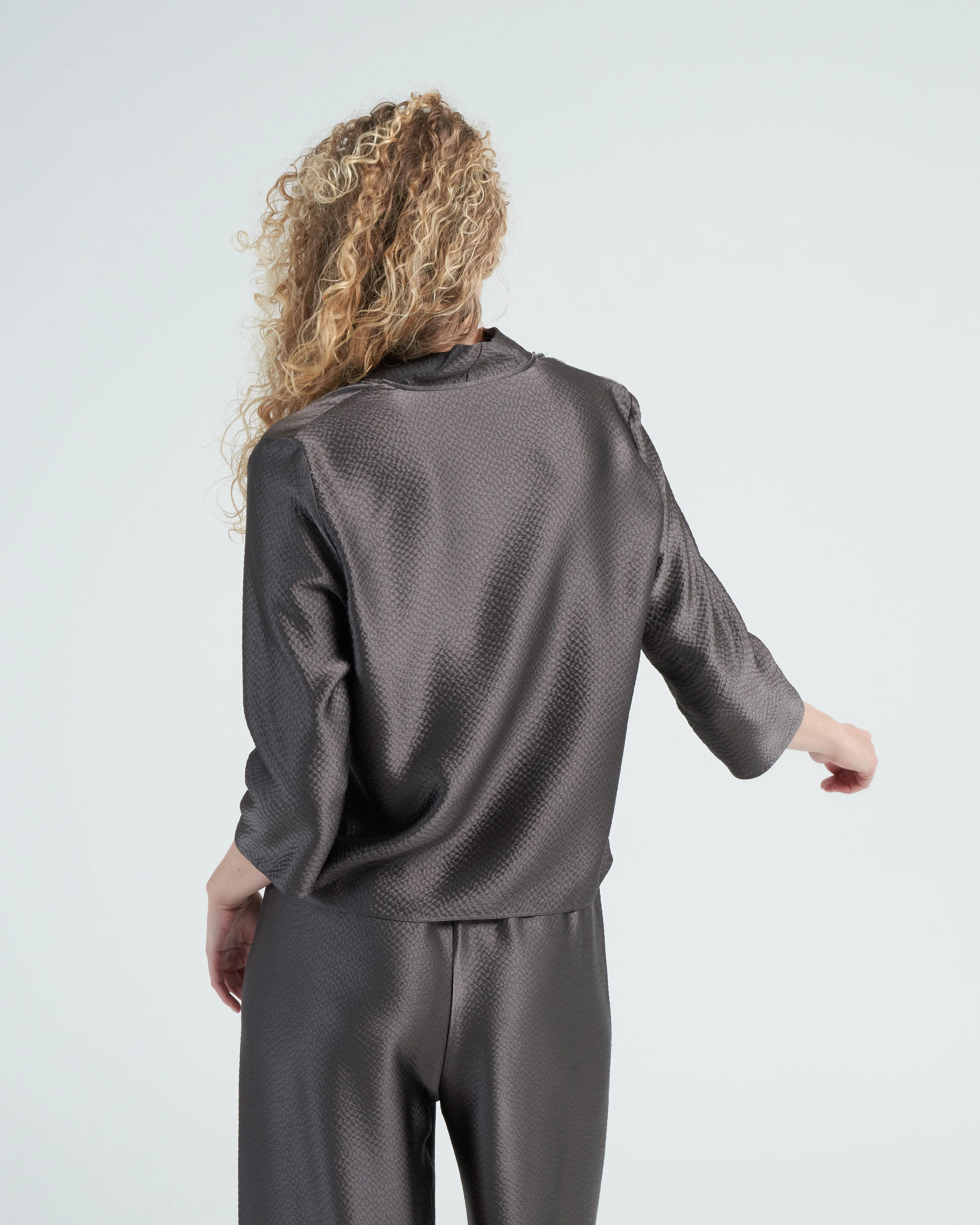 frolic top - charcoal - Image 3
