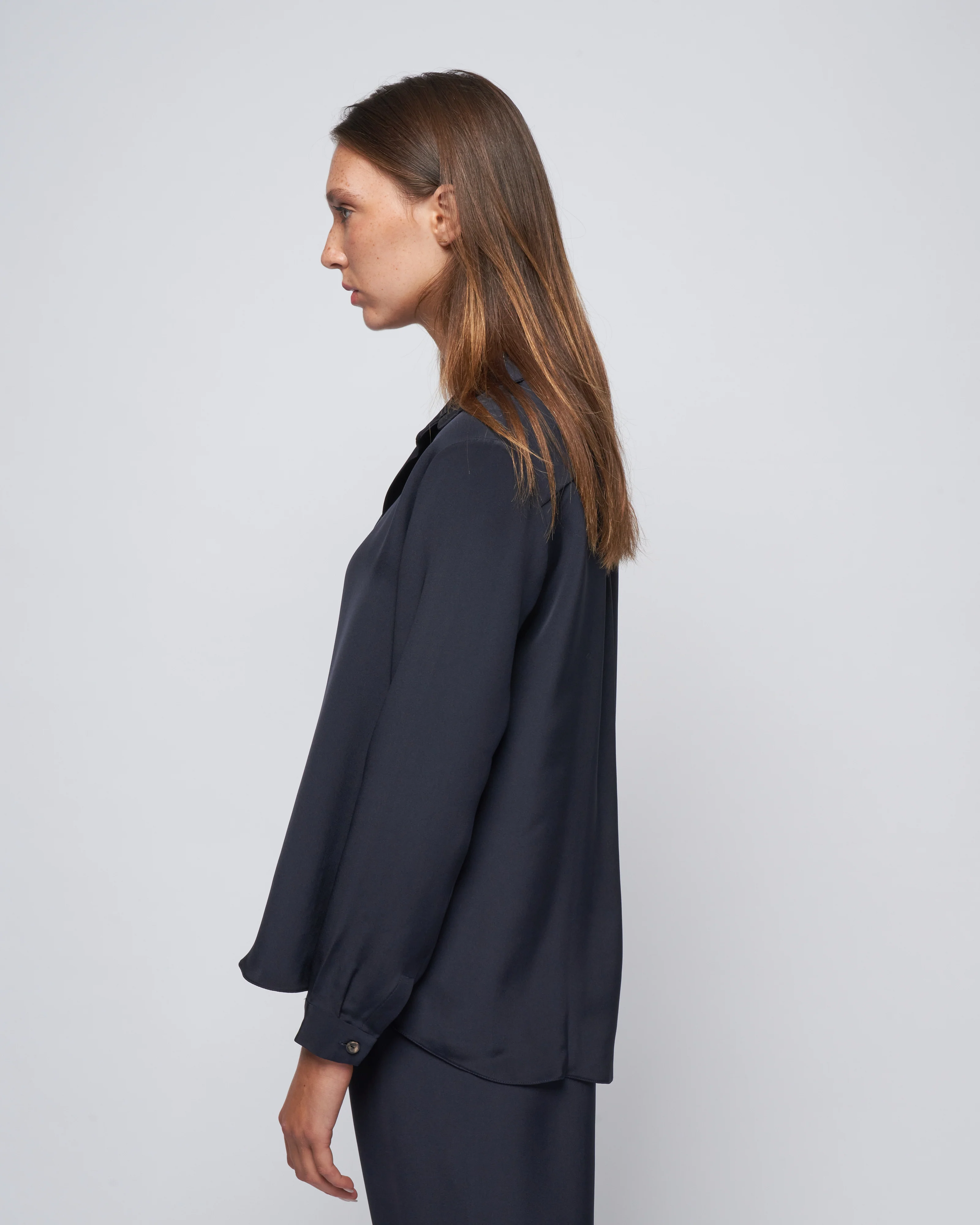 jackie oversized shirt - midnight - Image 3