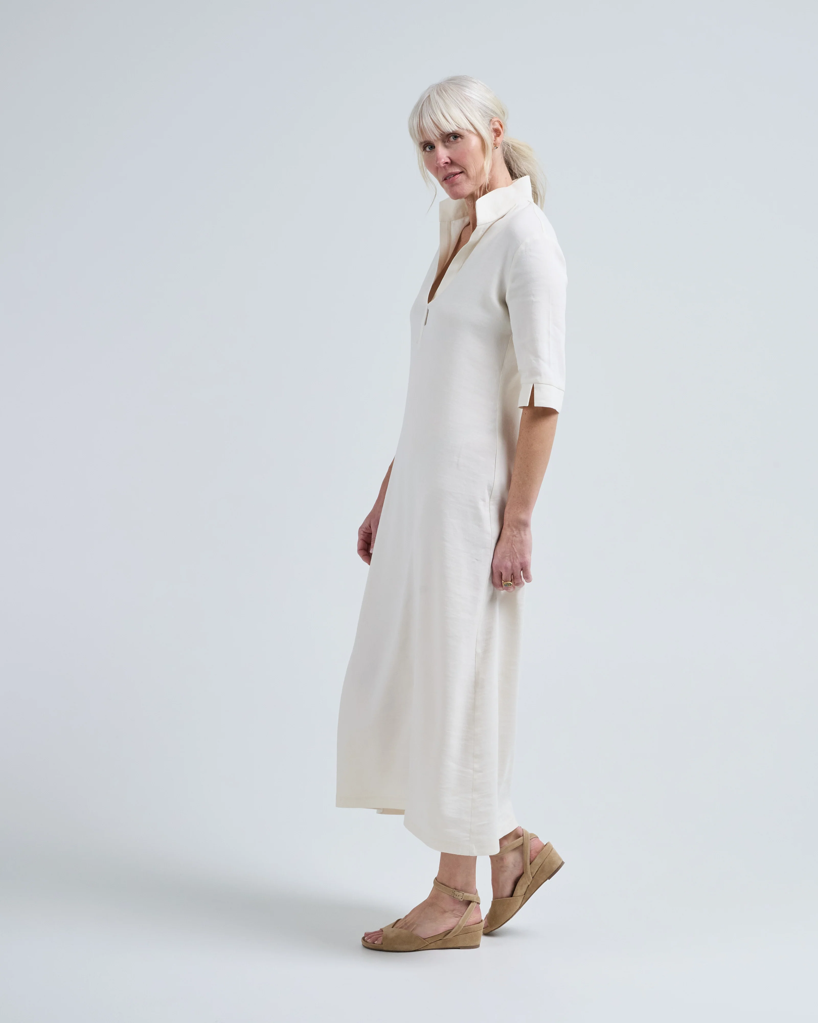 linen casa dress - Image 2