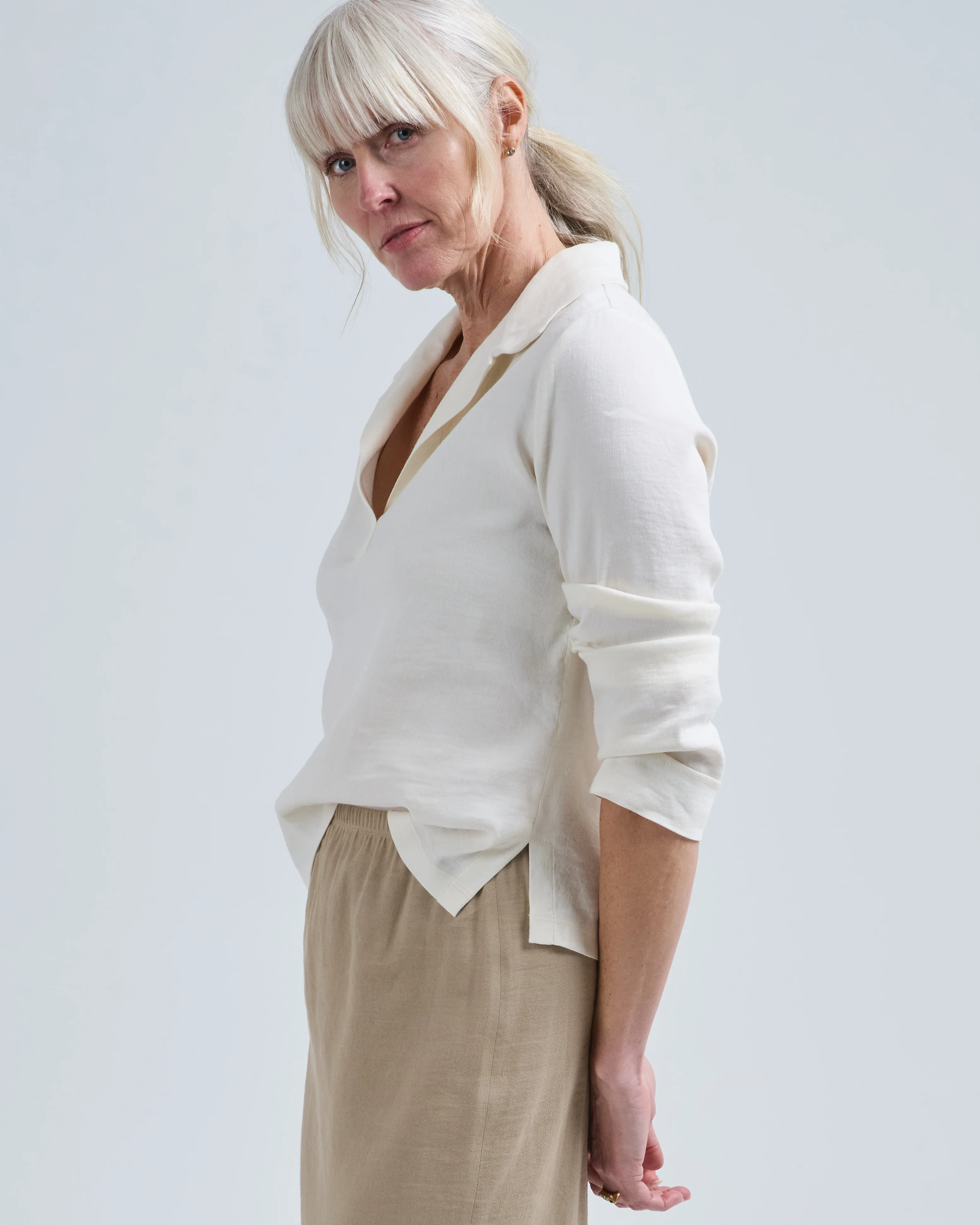 linen cate shirt - Image 2