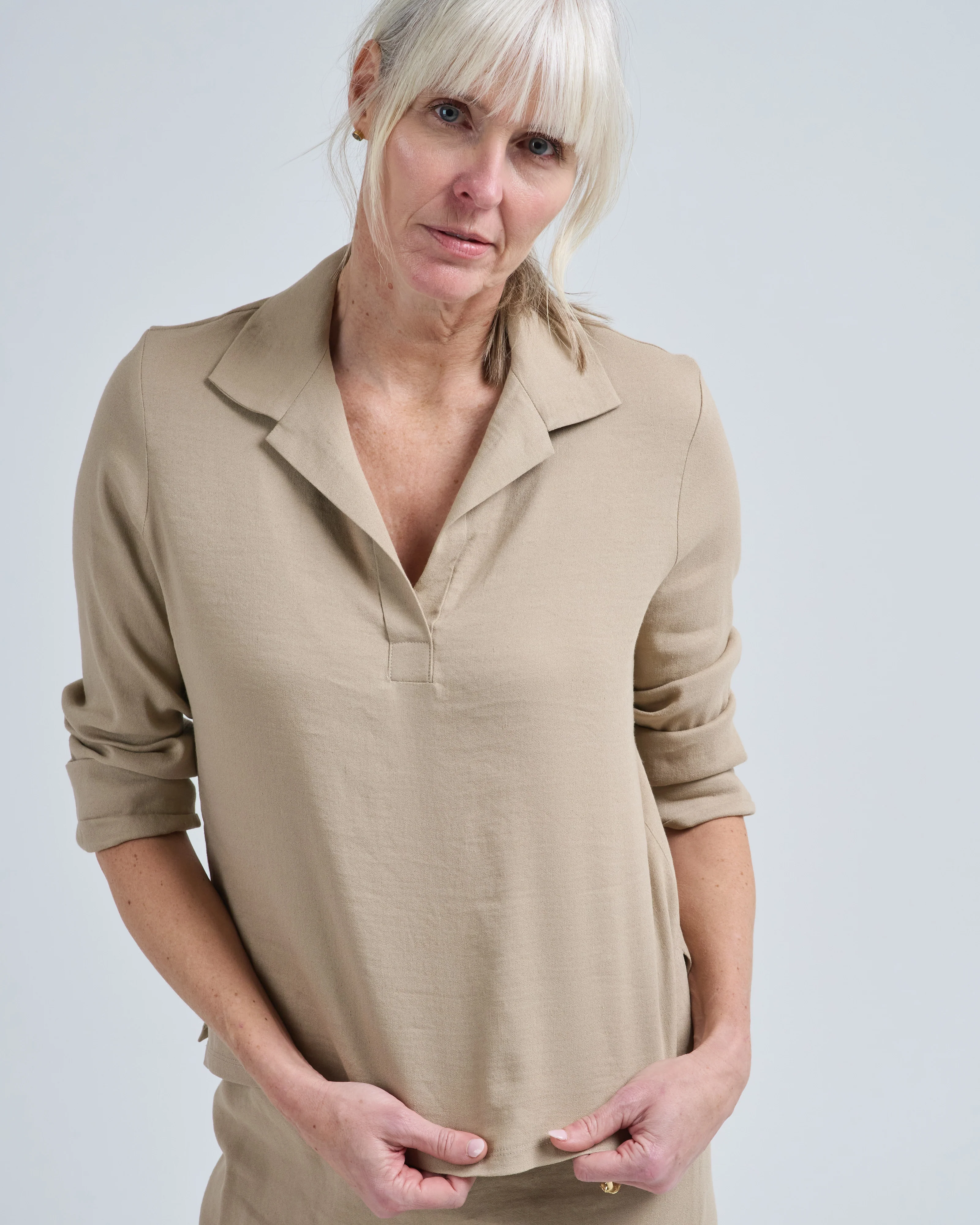 linen cate shirt - Image 4