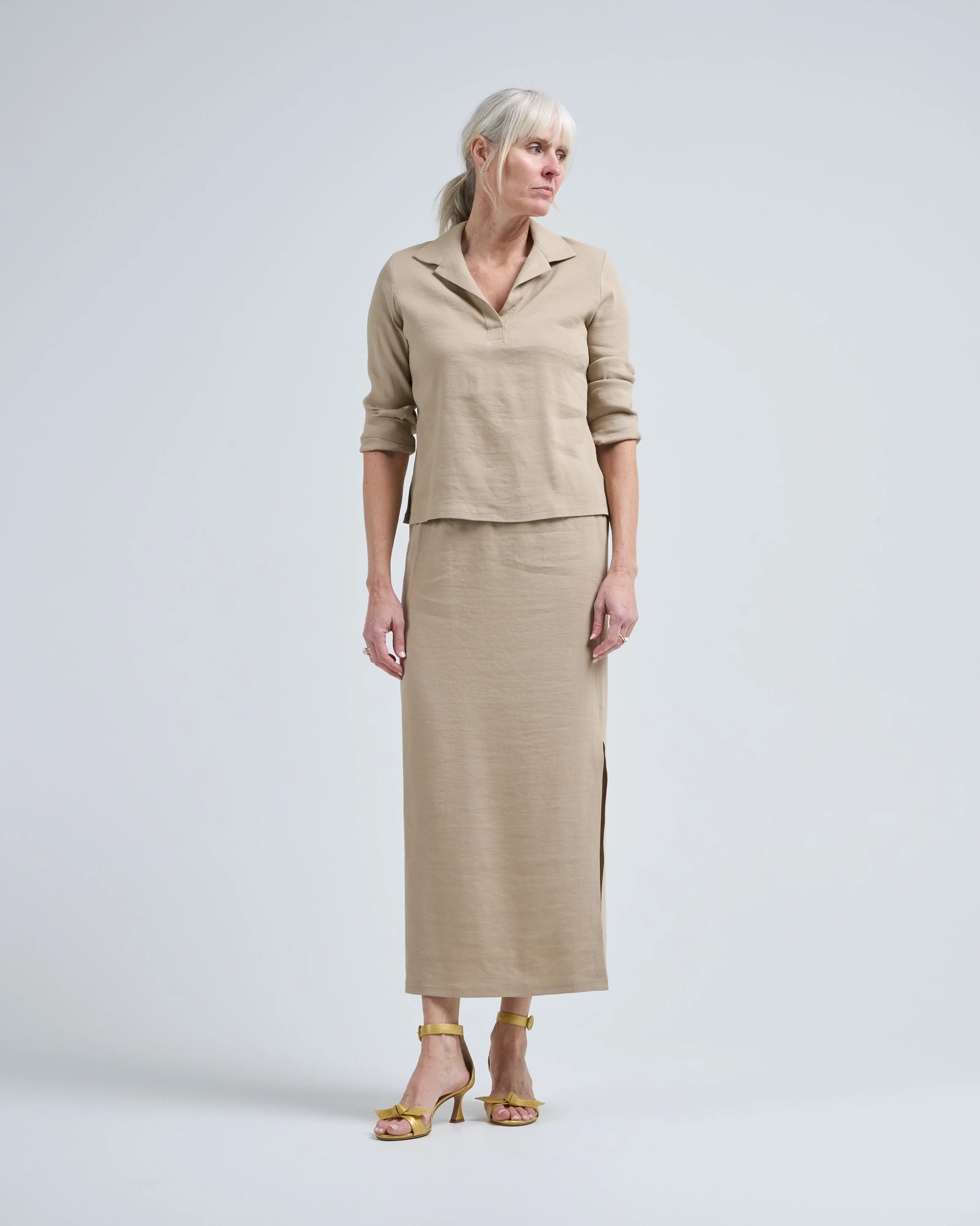 linen cate shirt - Image 5