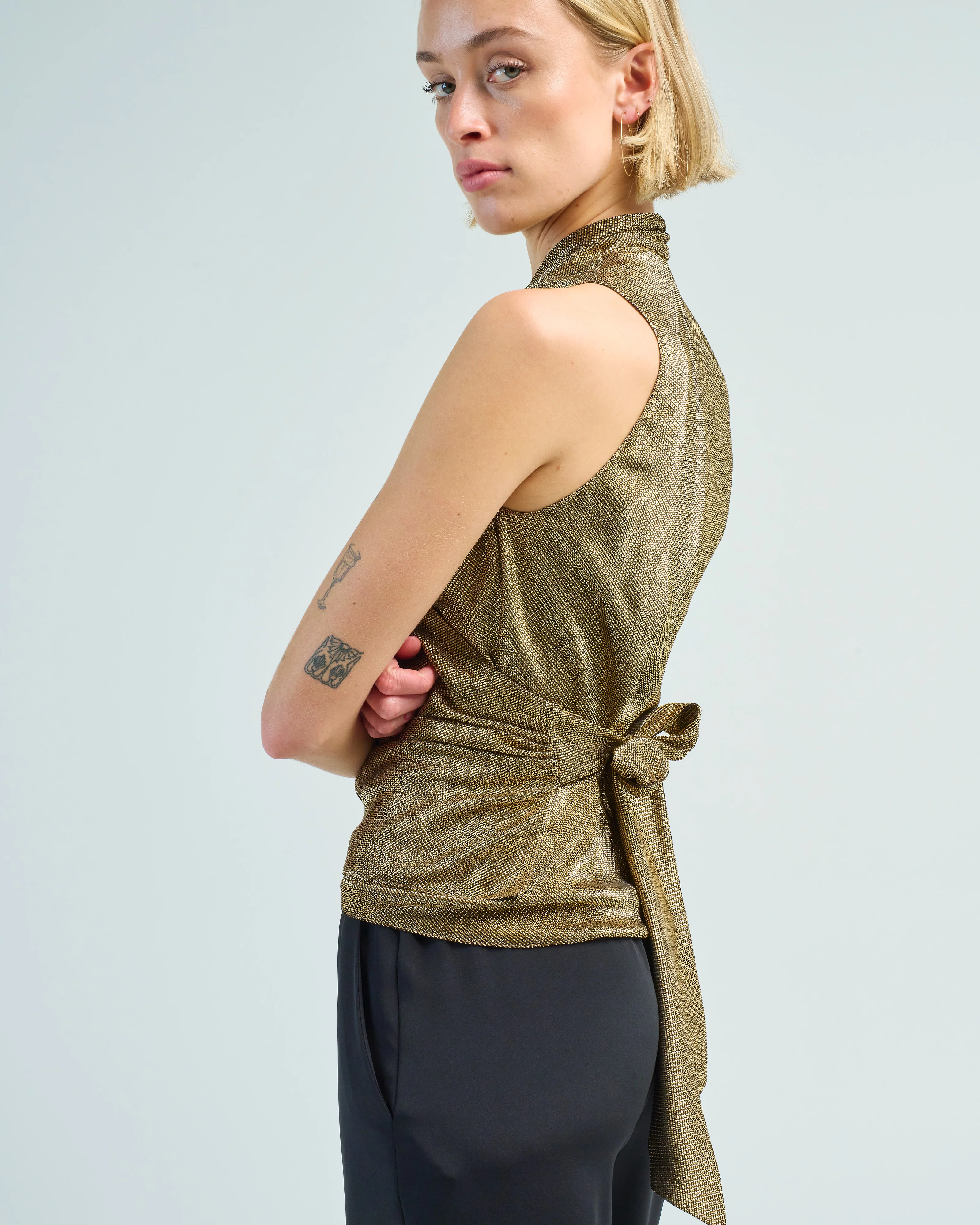 mesh wrap top - Image 5