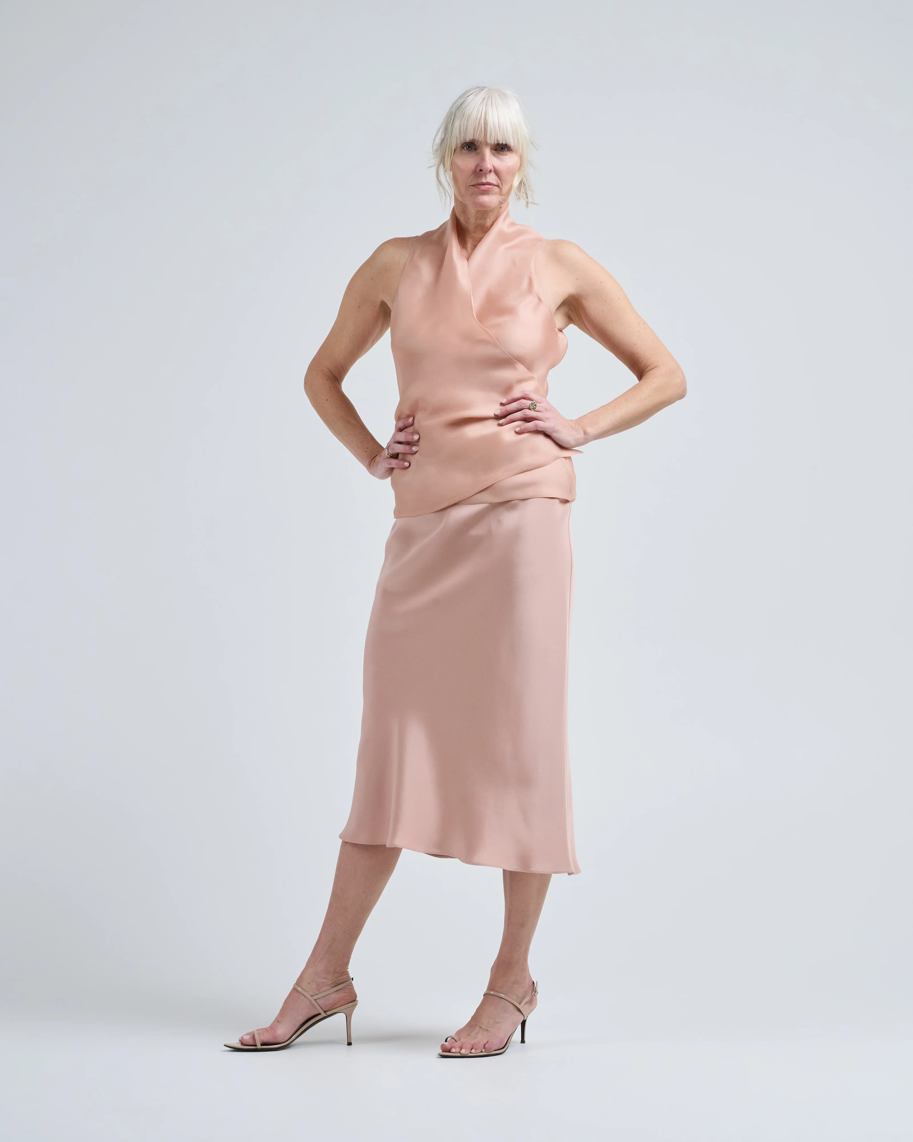 organza vest wrap top - Image 5
