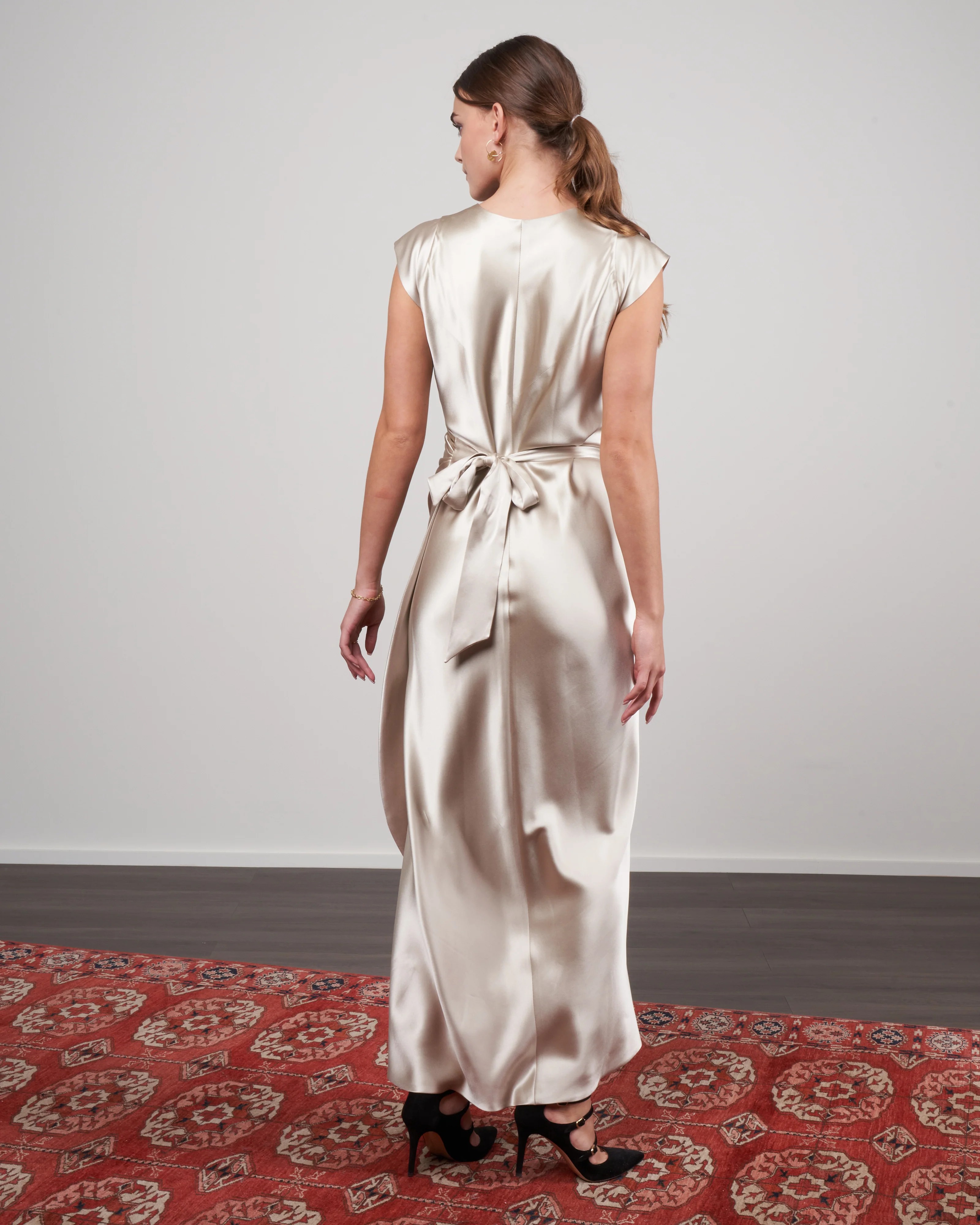 peter cohen signs dress - ecru - Image 3
