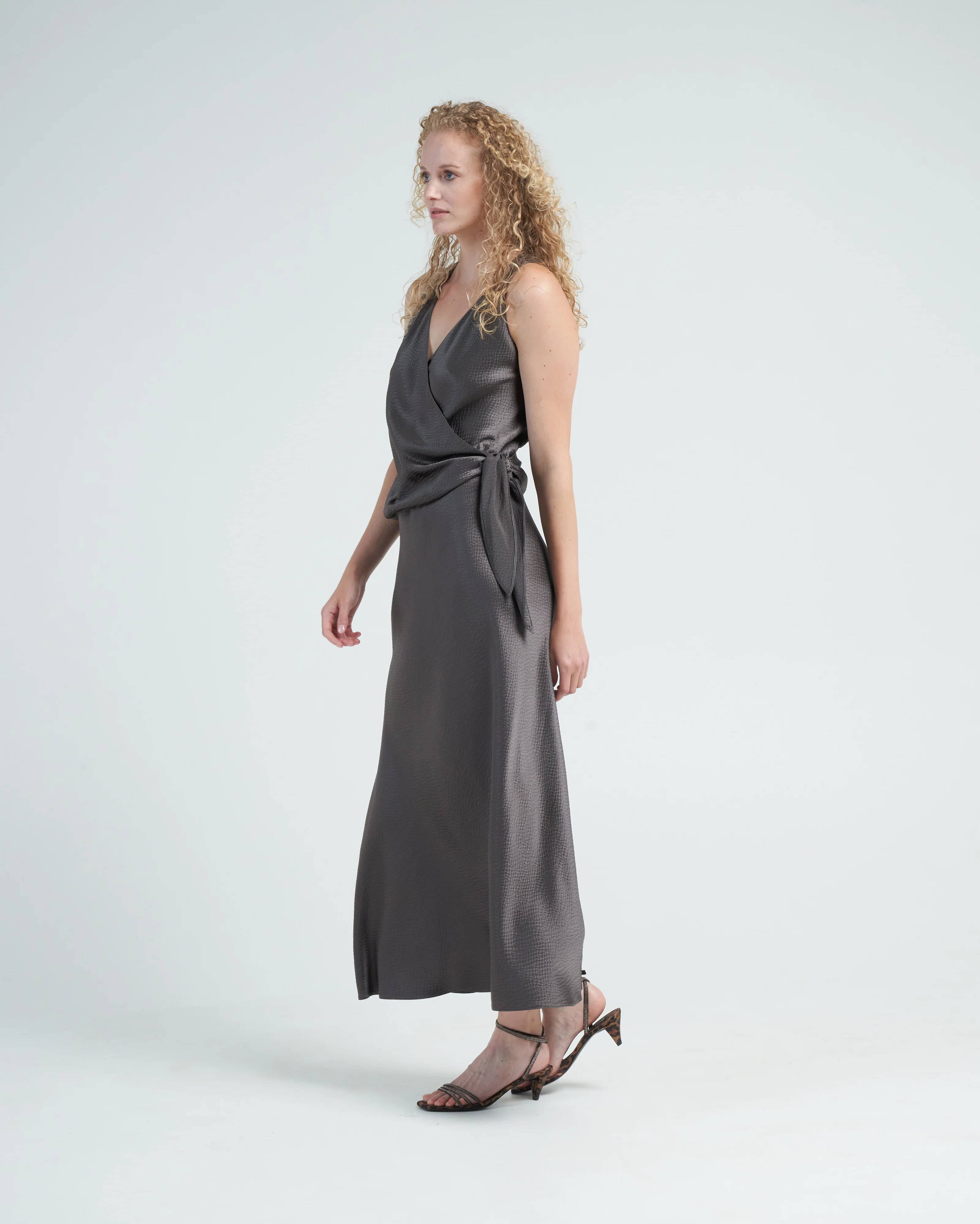 sketch dress - charcoal - Image 3
