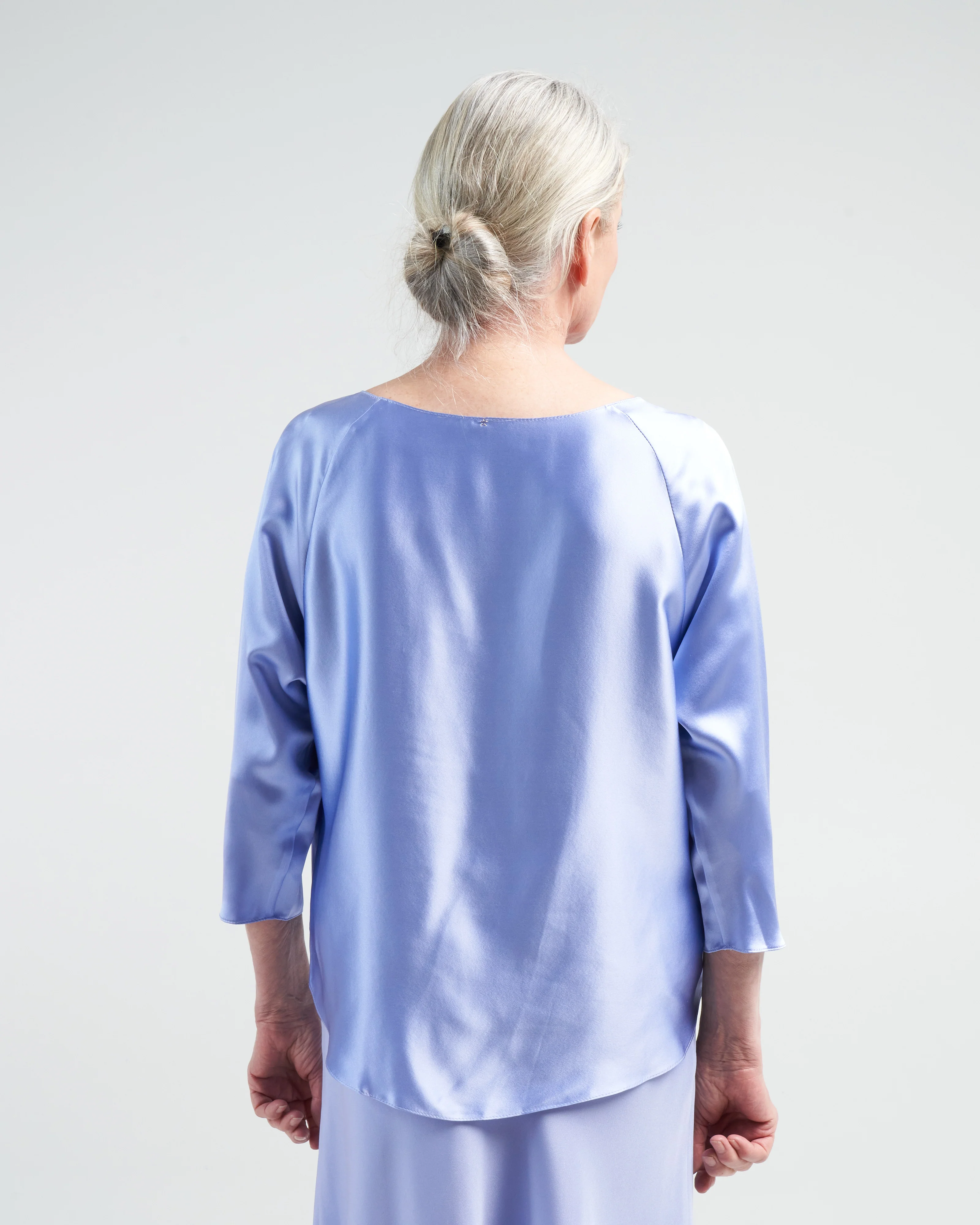 sleeve sway top - iris - Image 4