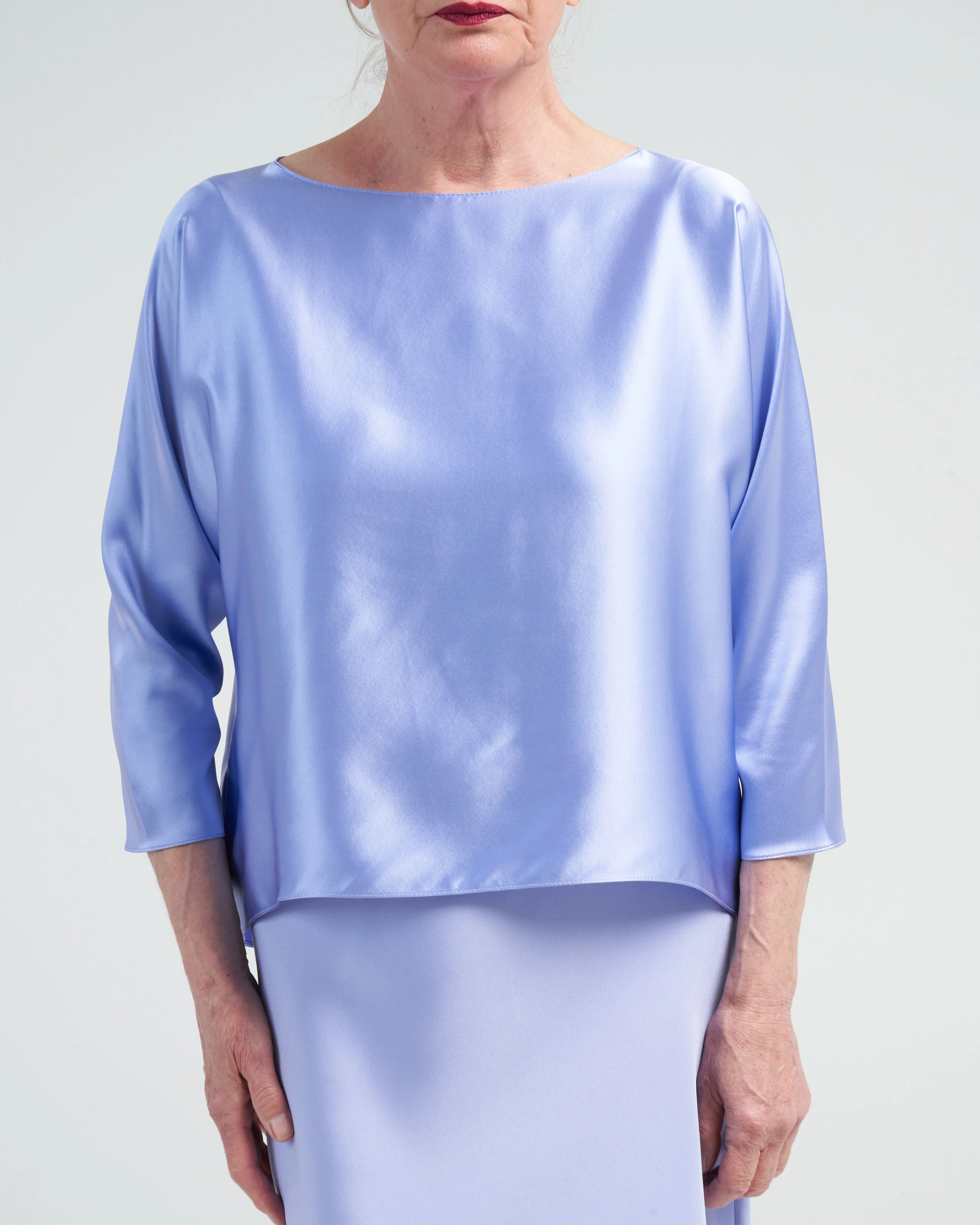 sleeve sway top - iris - Image 5