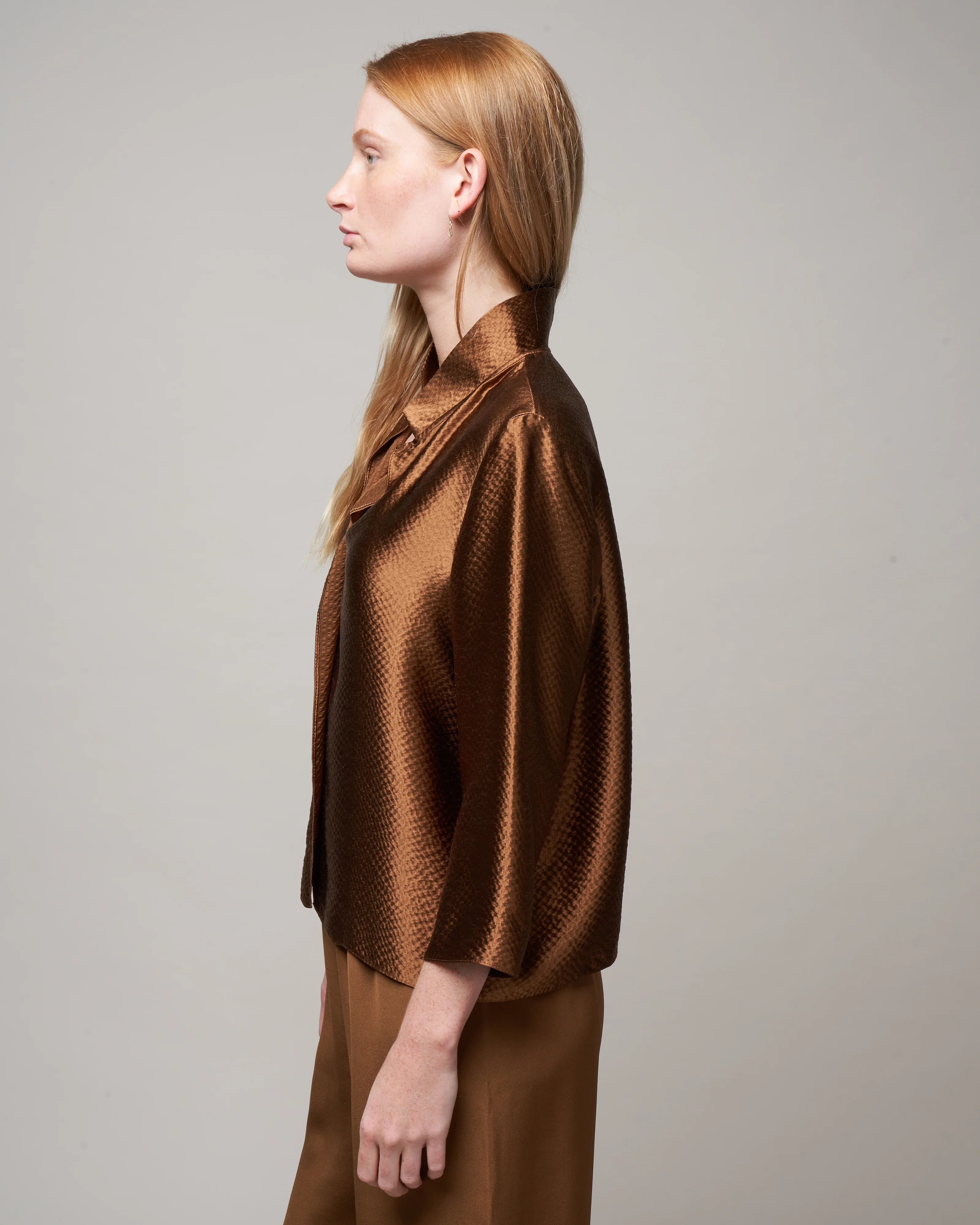 square front frolic top - clove - Image 3