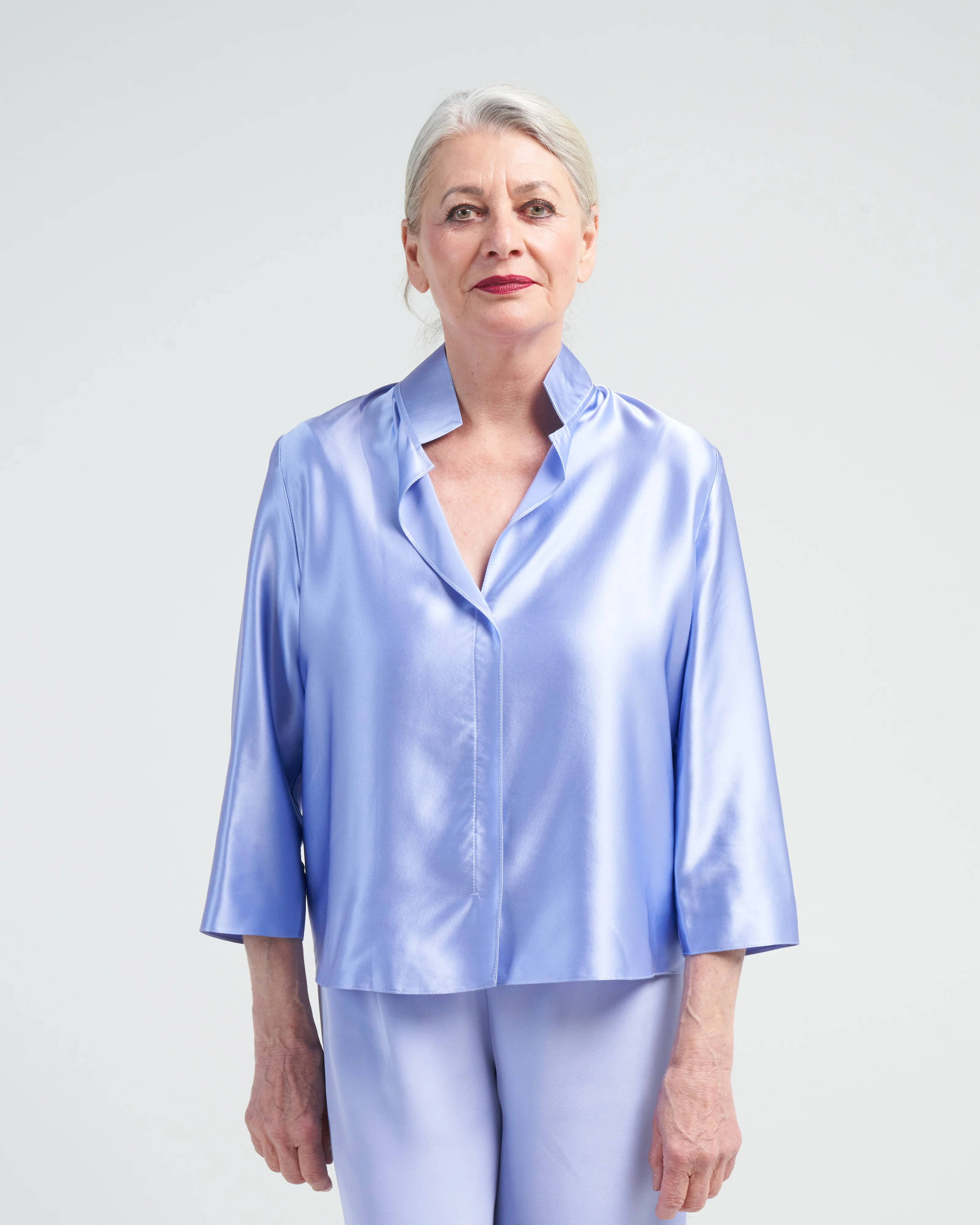 square front frolic top - iris - Image 3