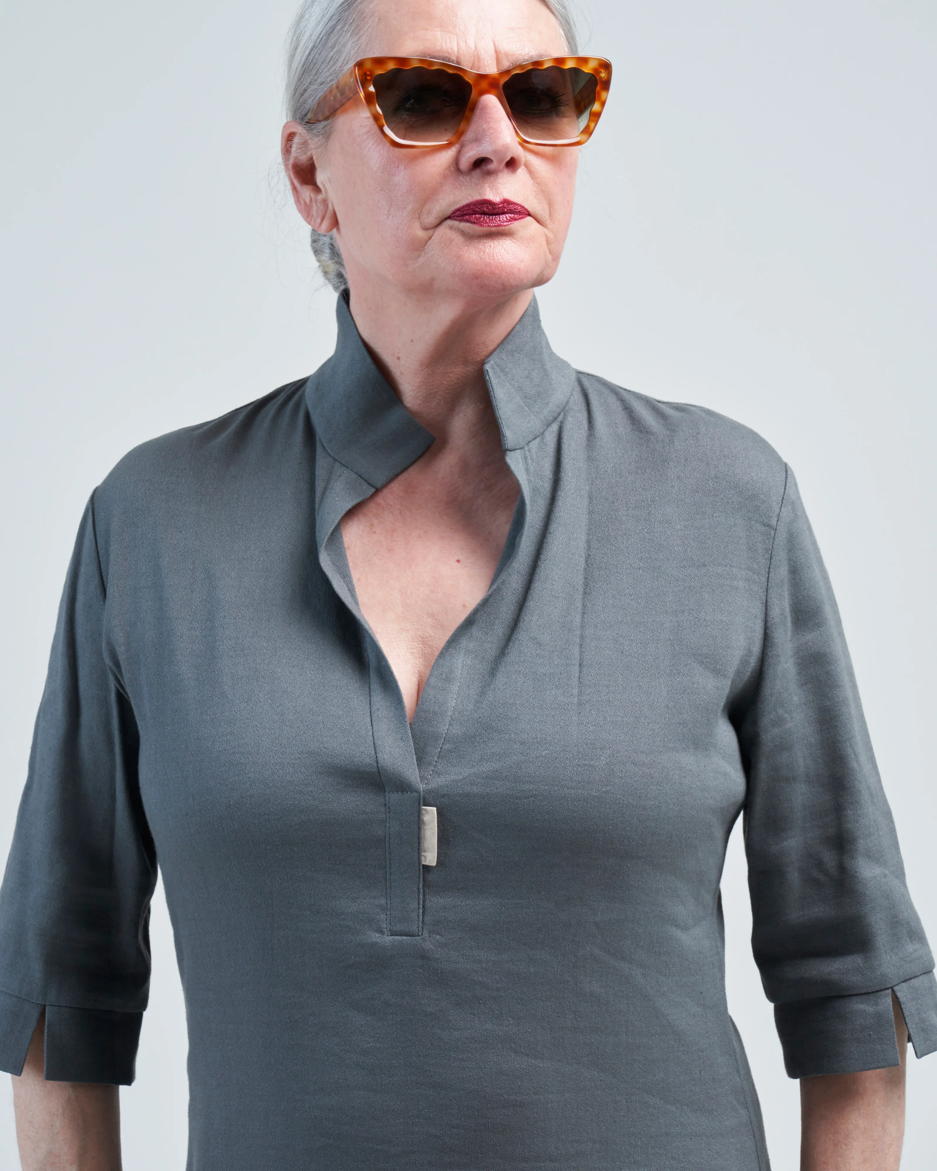 stretch linen casa dress - Image 5