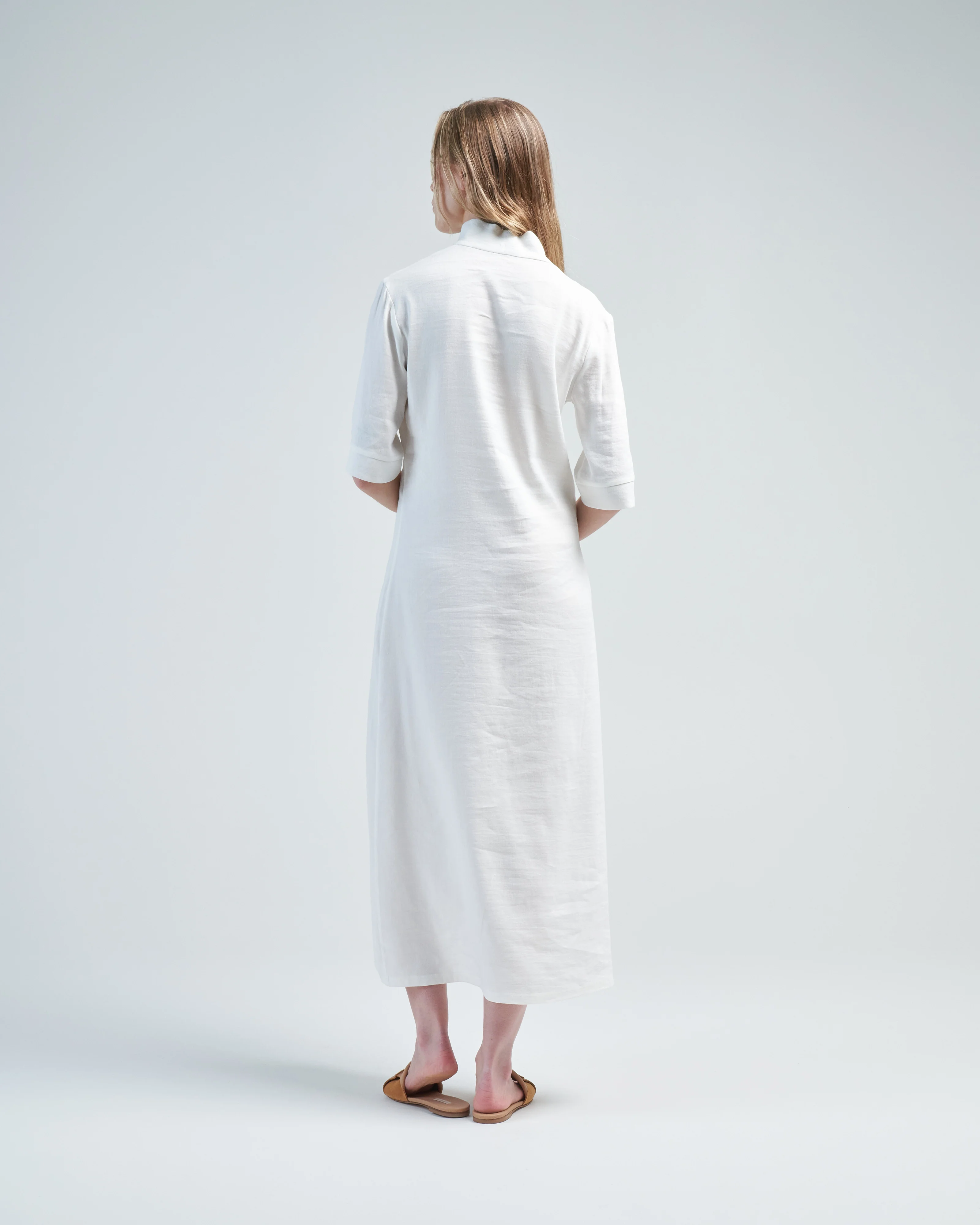 stretch linen casa dress - Image 4