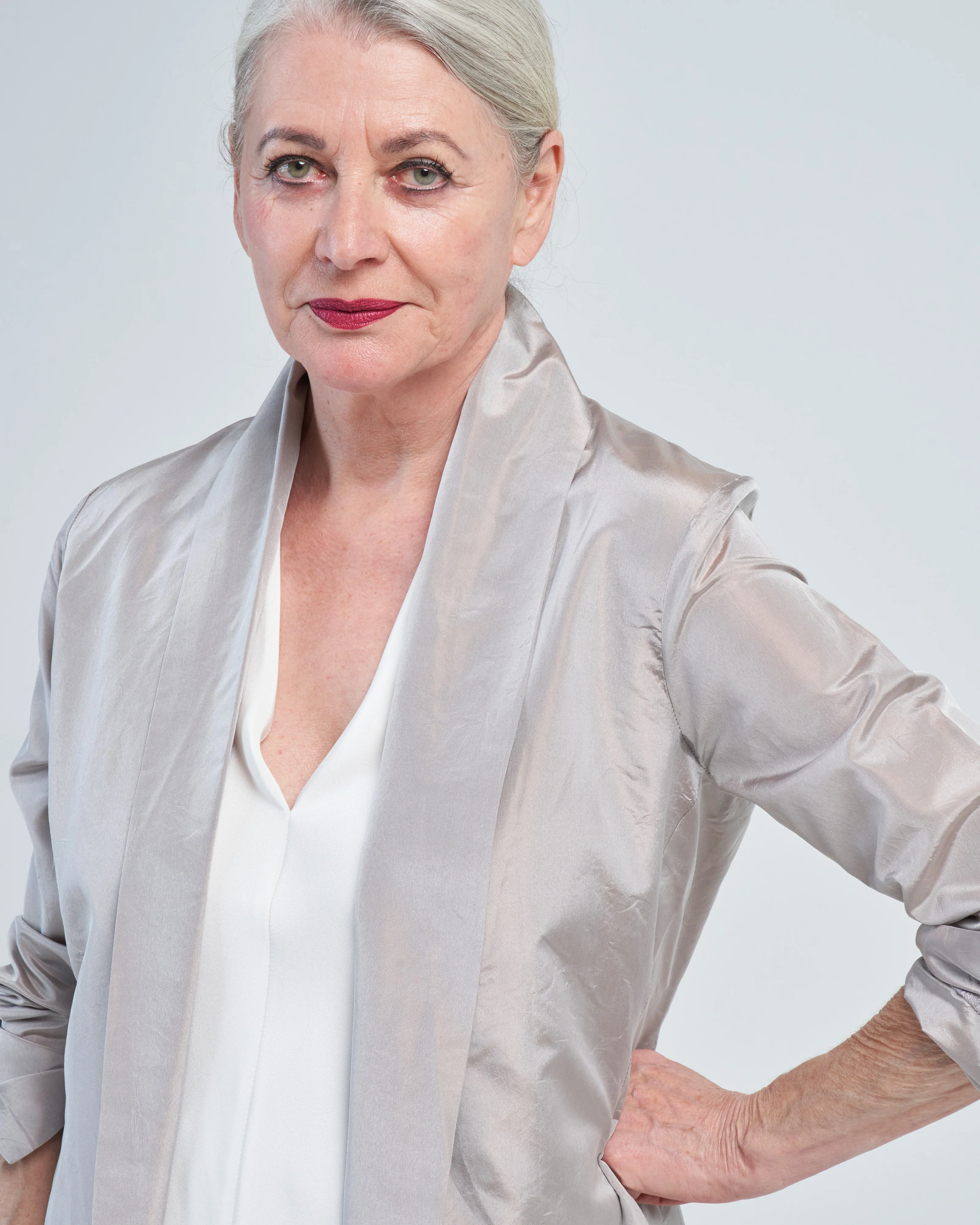 washed taffeta cove jacket - Image 5
