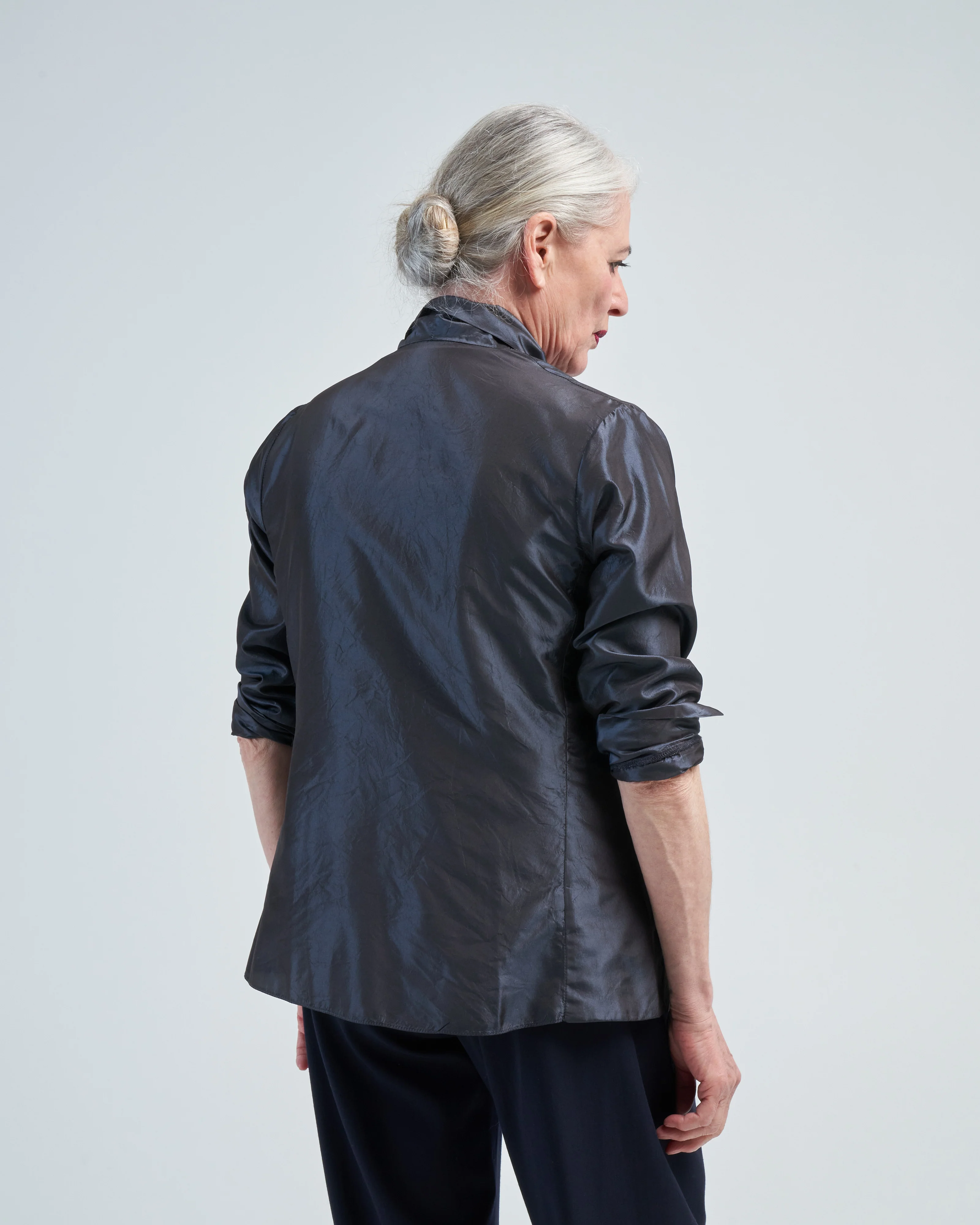 washed taffeta cove jacket - Image 4