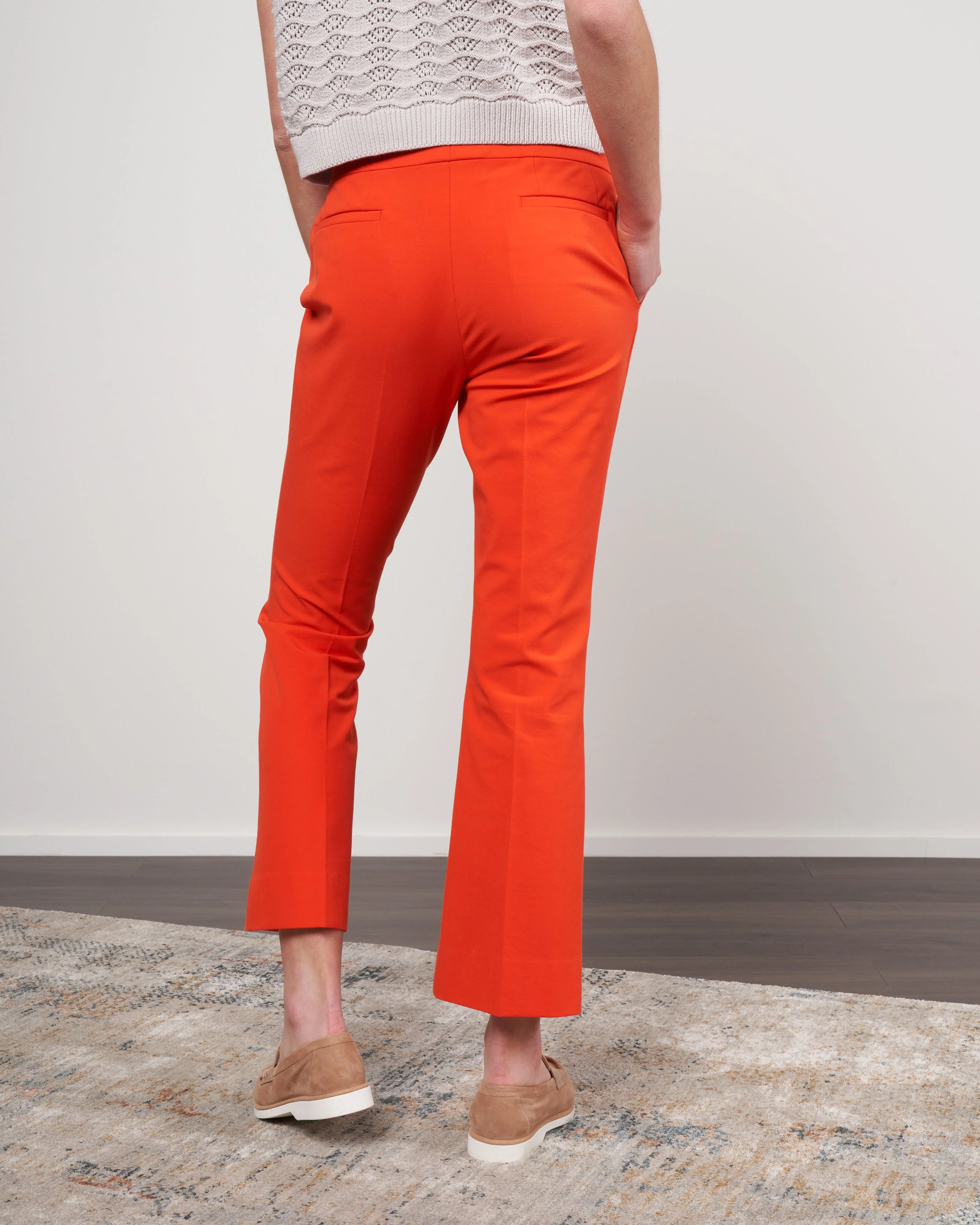 kick flare pant - orange - Image 4