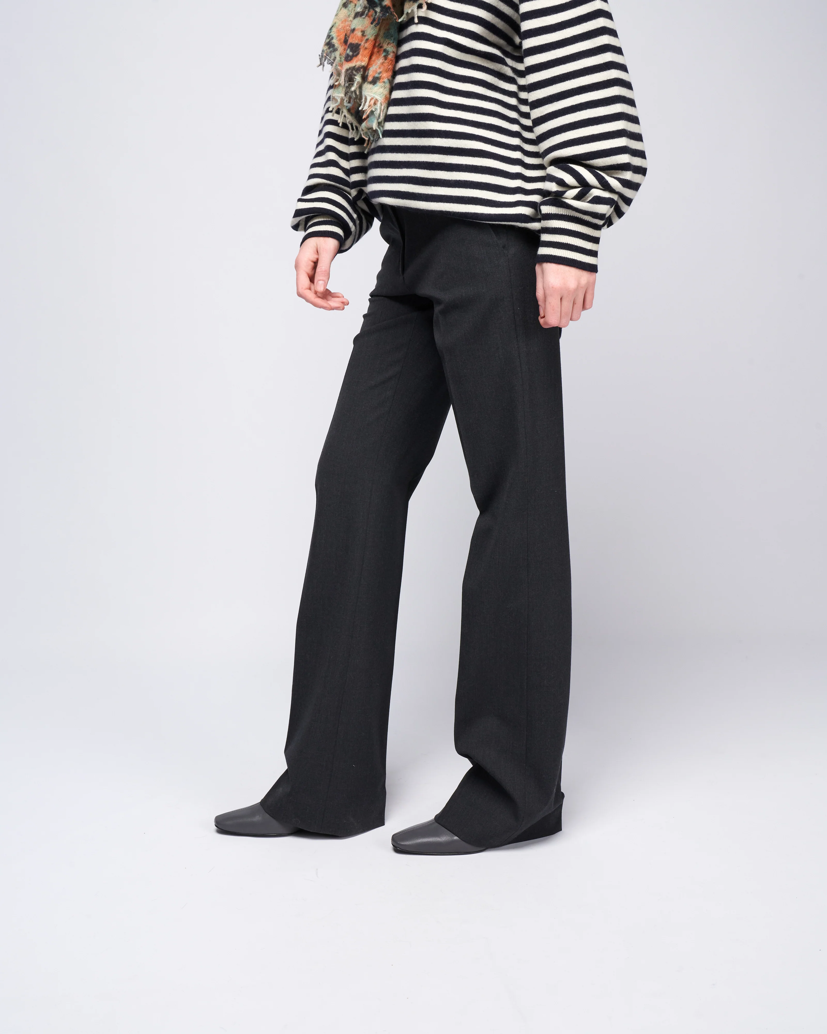 pantalone tab front side pocket - melange anthracite - Image 3