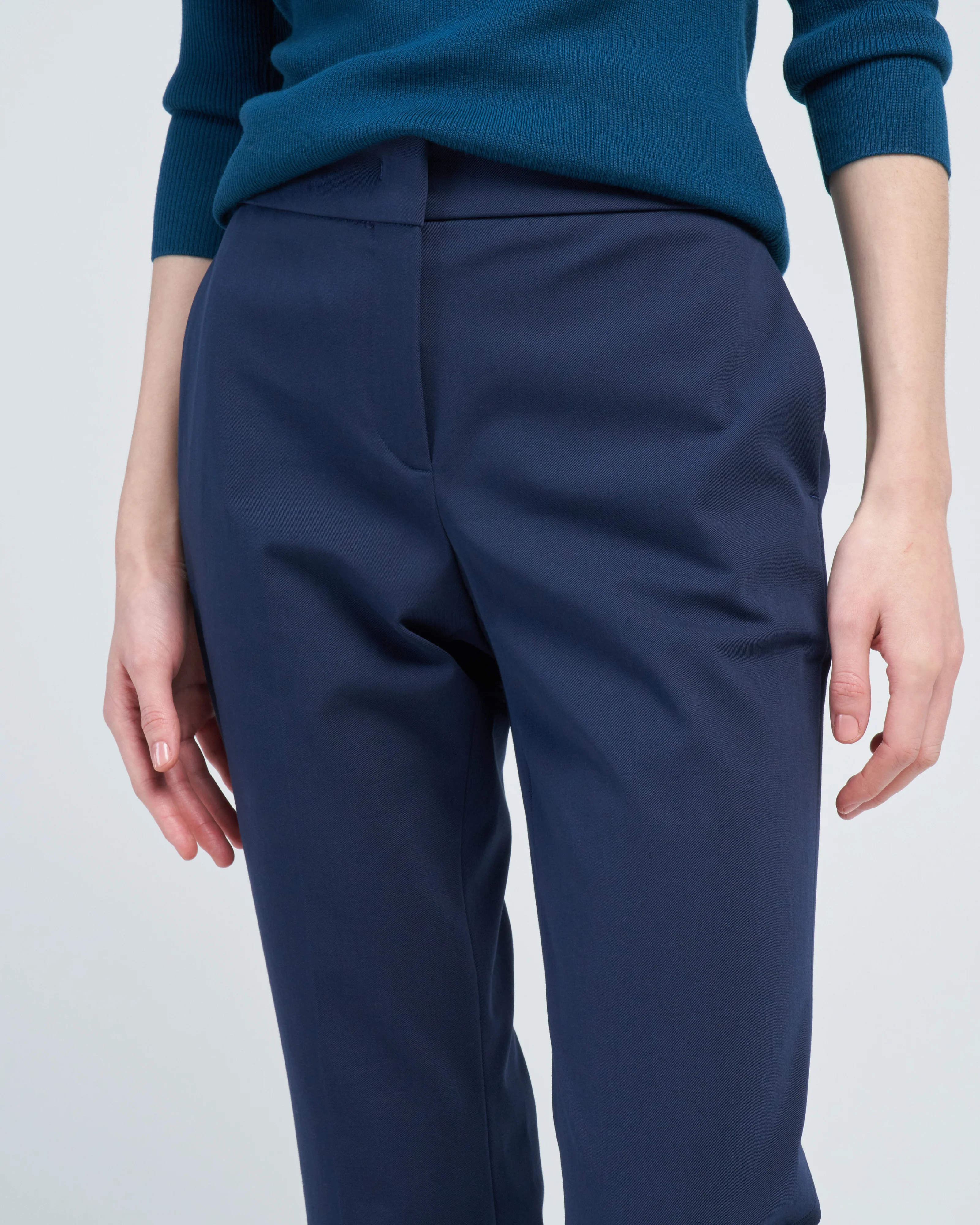 zip front kick flare pant - Image 5