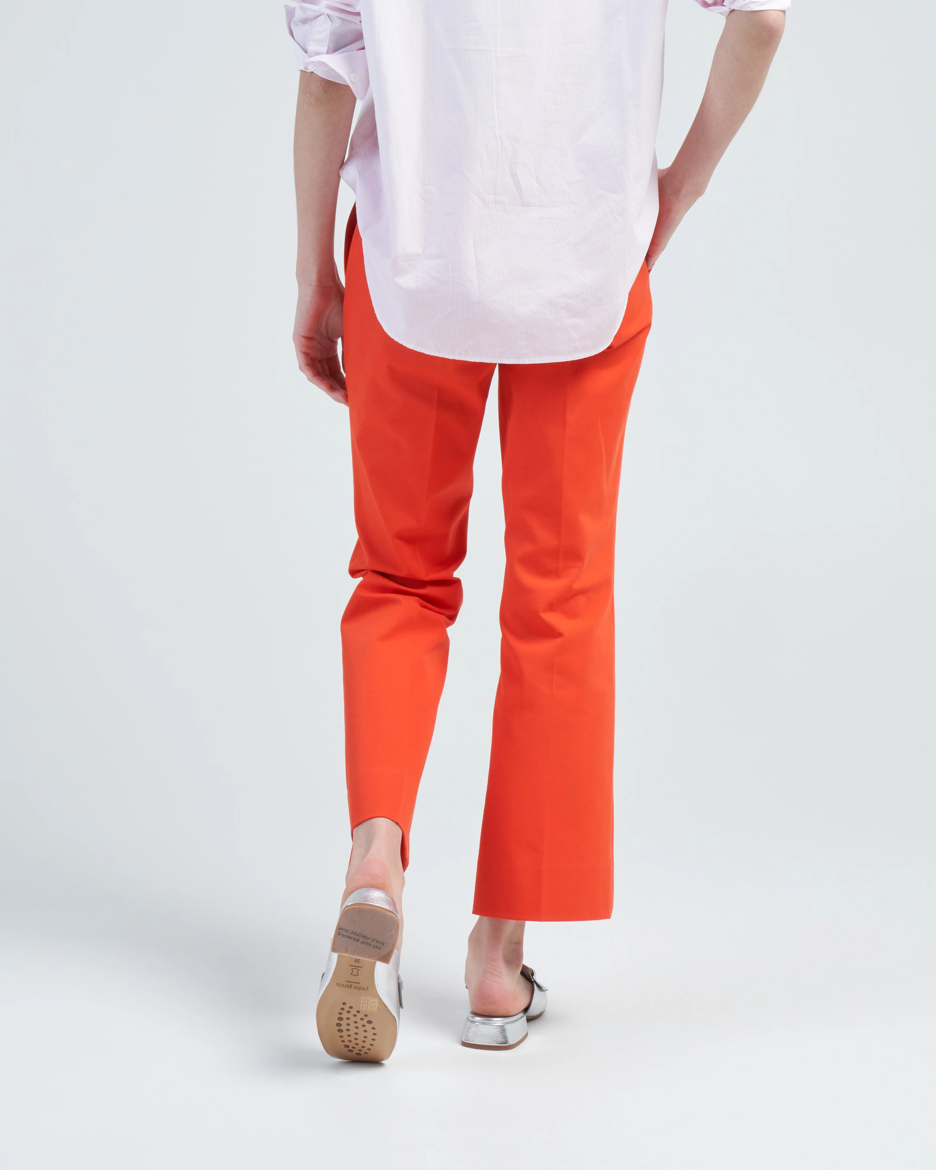 zip front kick flare pant - Image 4