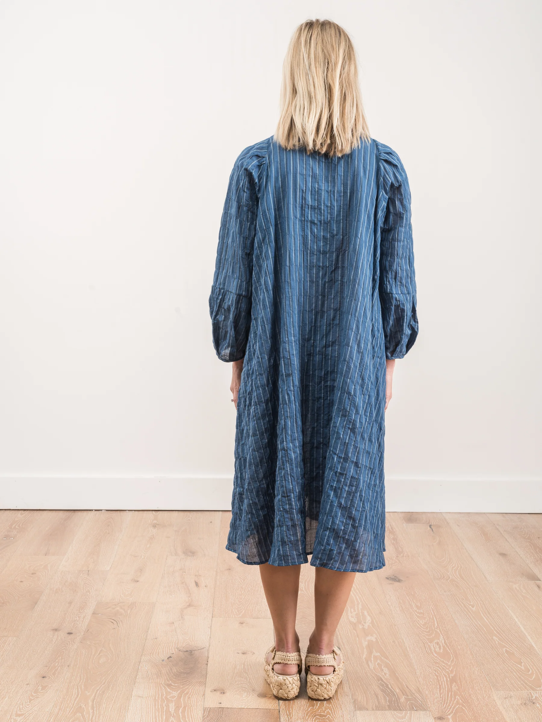 atlin dress - indigo multi - Image 3