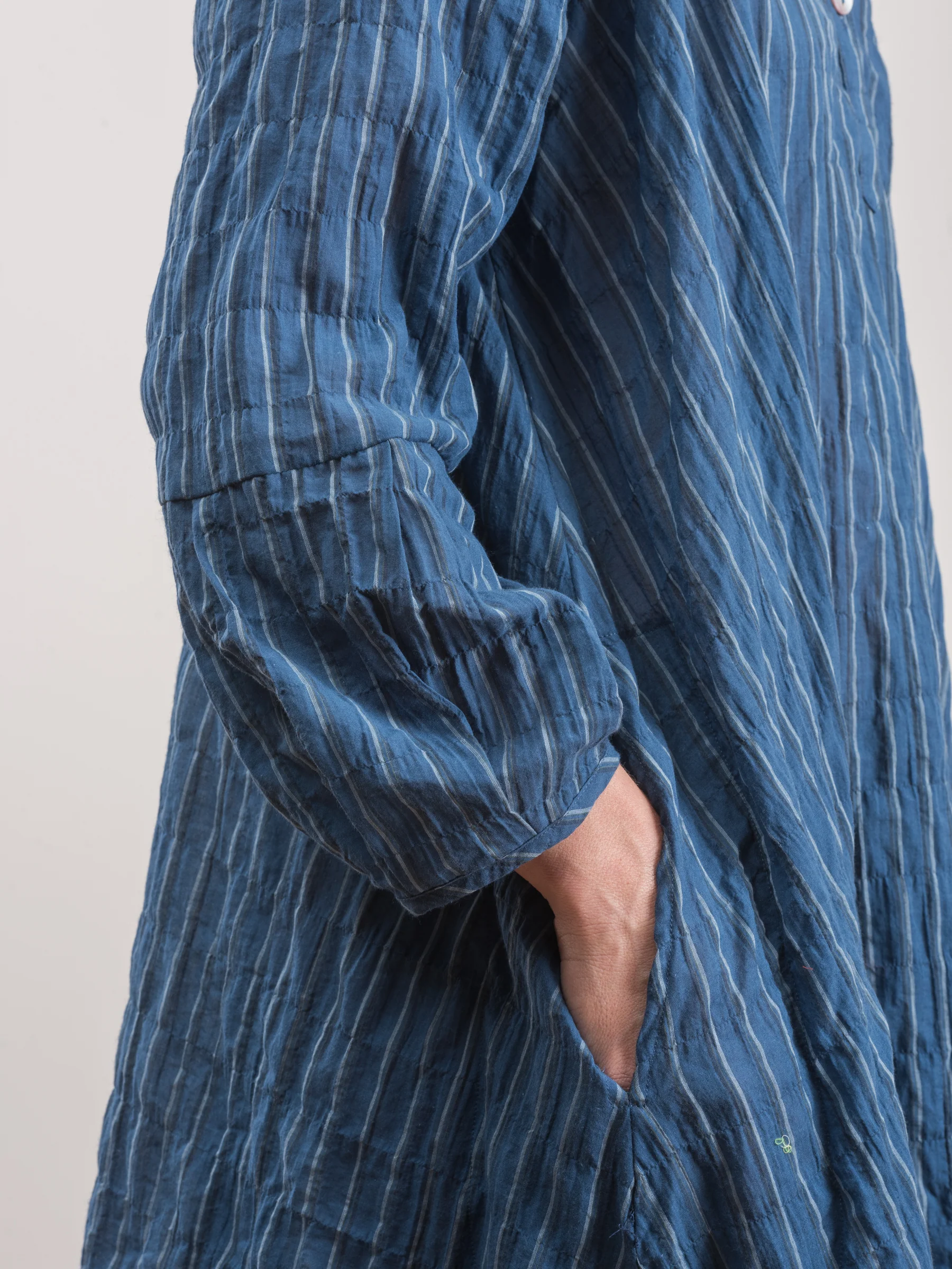 atlin dress - indigo multi - Image 4