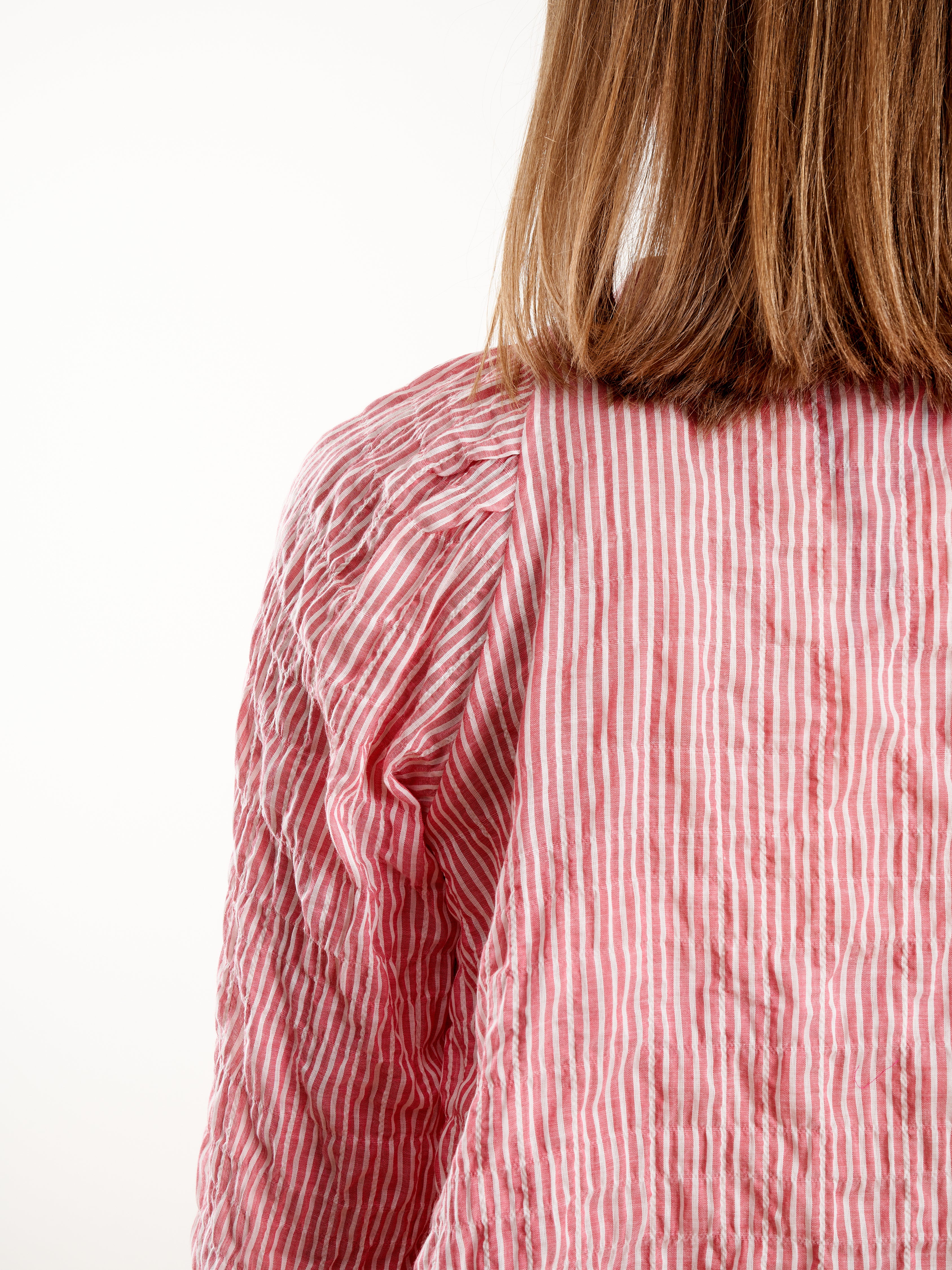 atlin blouse - red stripe - Image 6