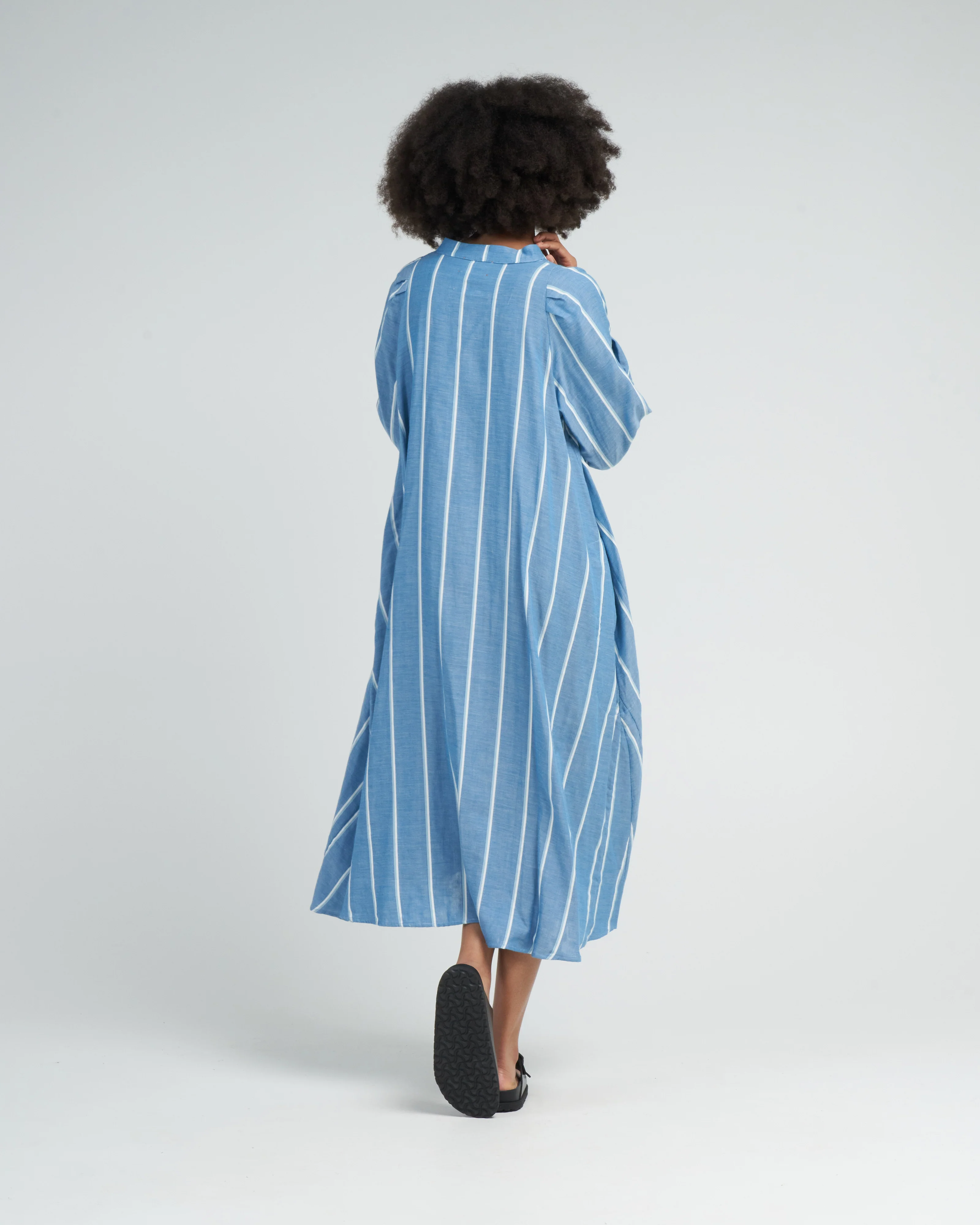 atlin dress - sea blue - Image 4