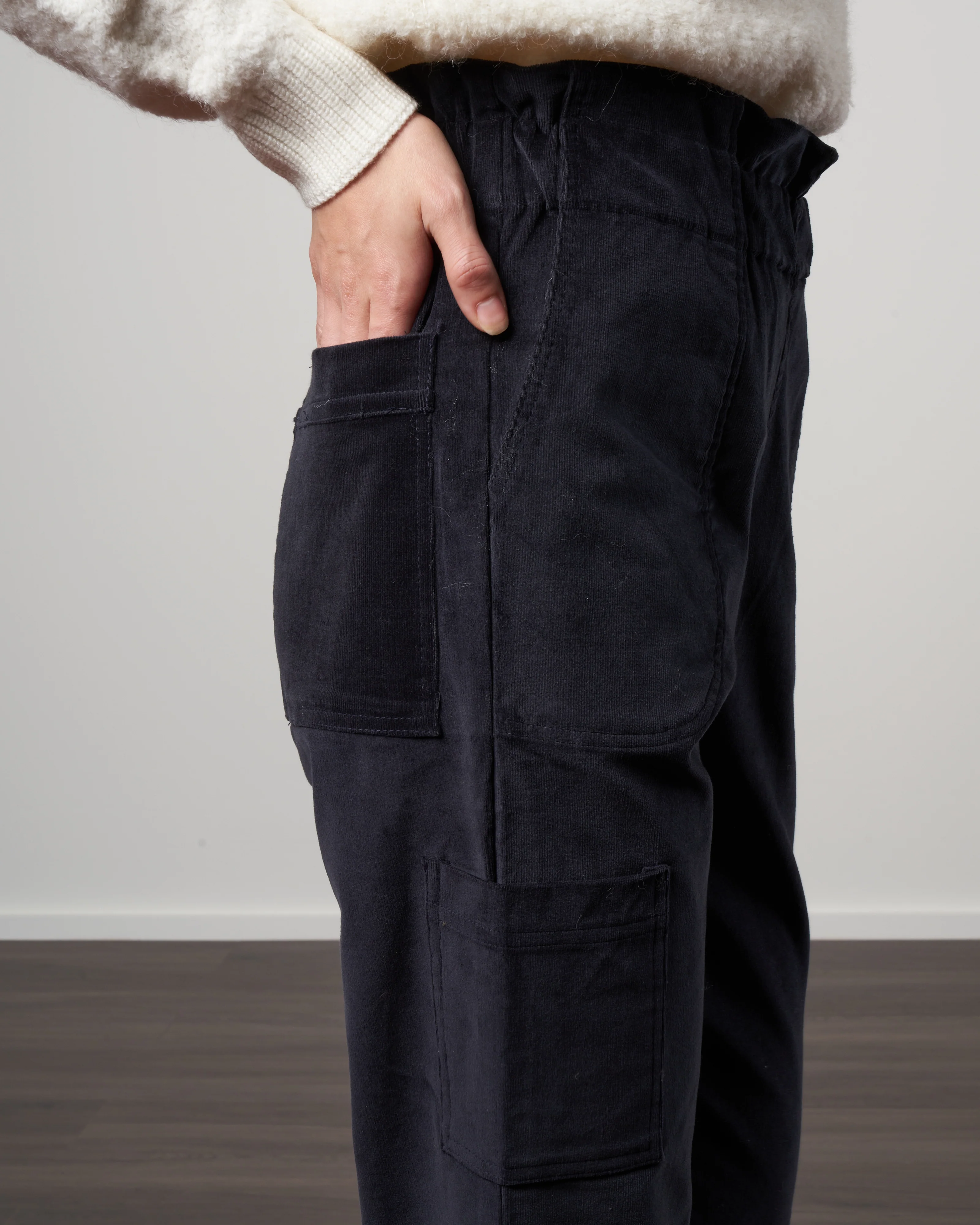 baja pant - navy corduroy - Image 5