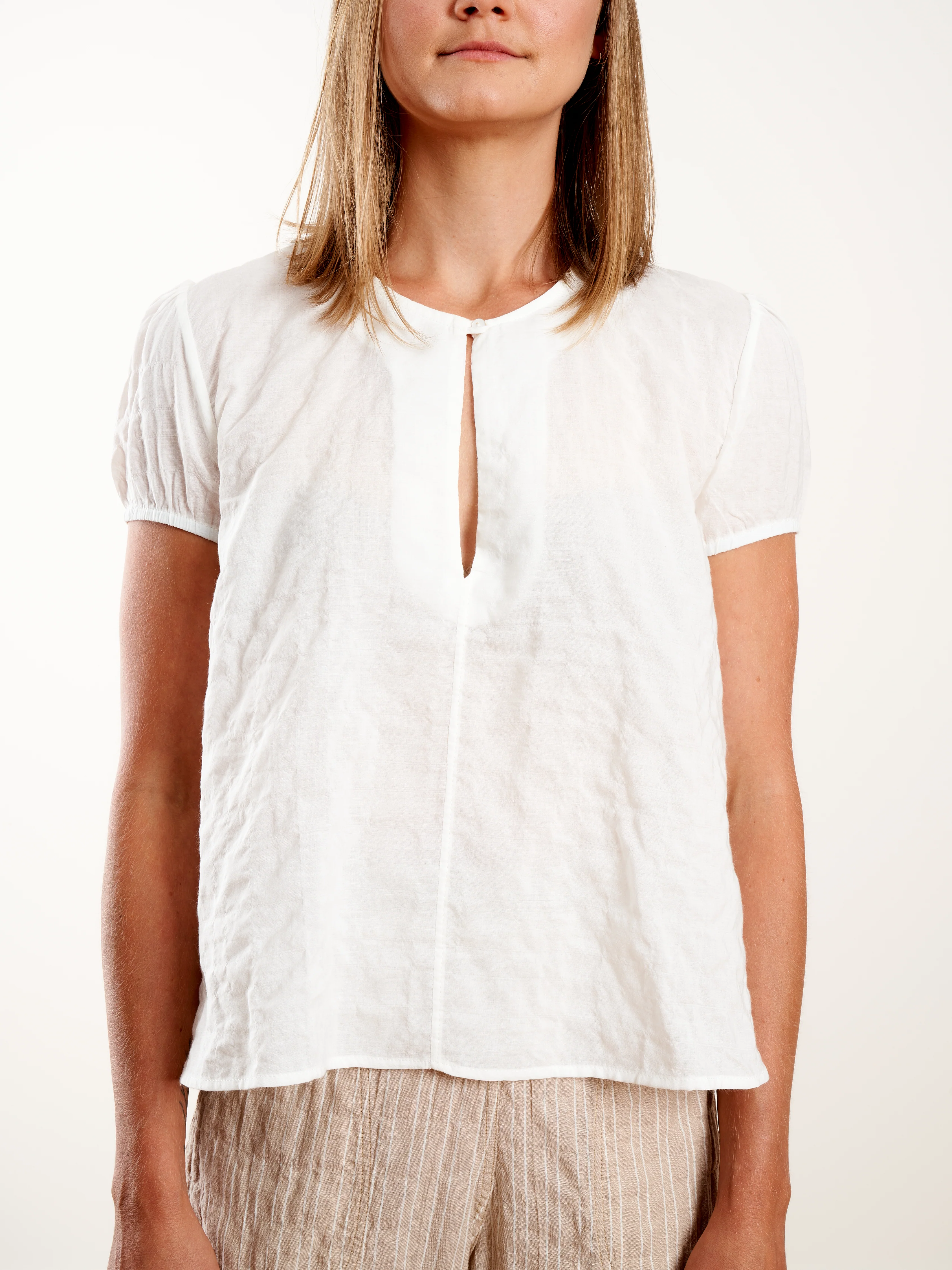 cactus top - white voile - Image 2