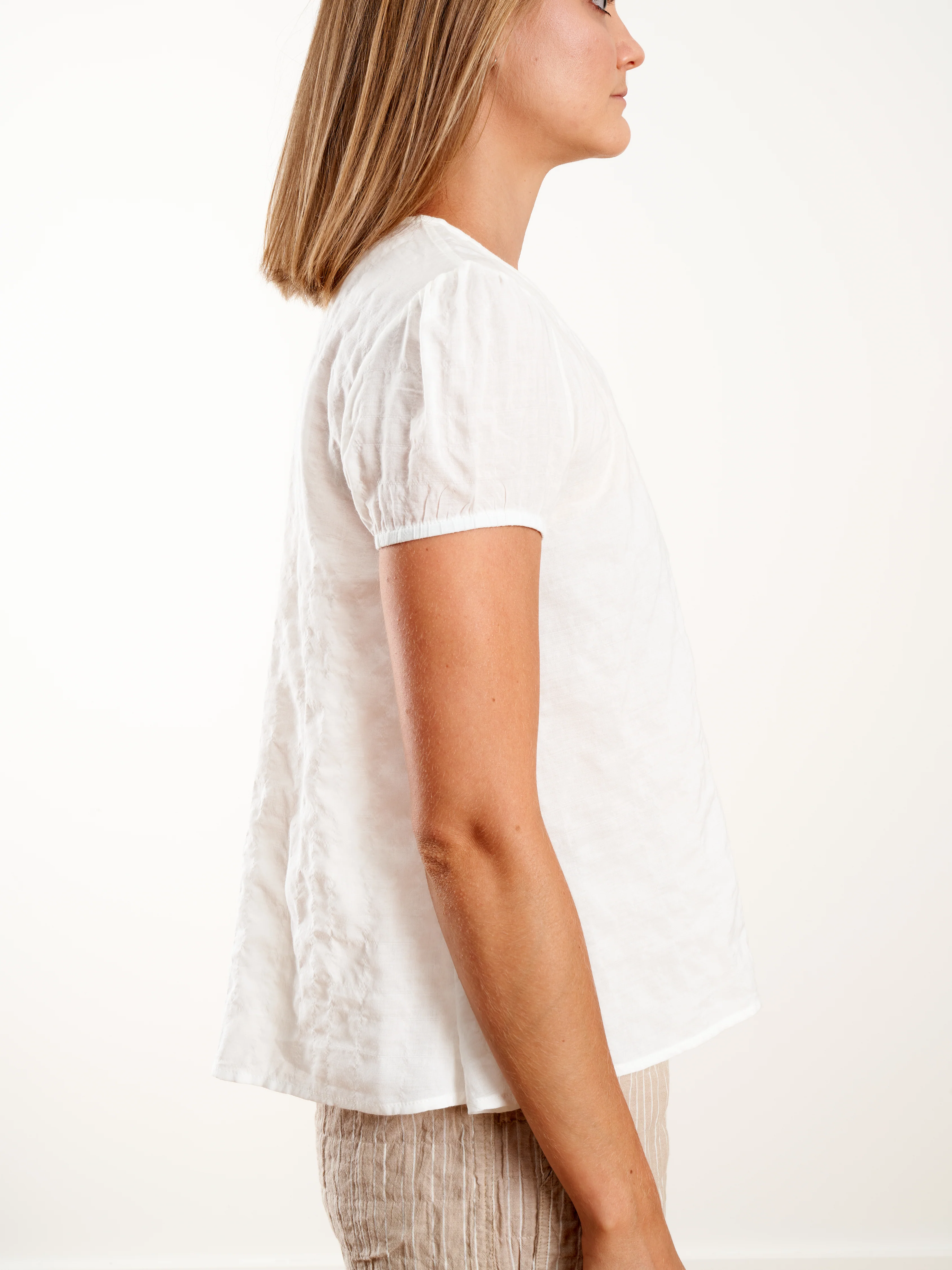 cactus top - white voile - Image 3