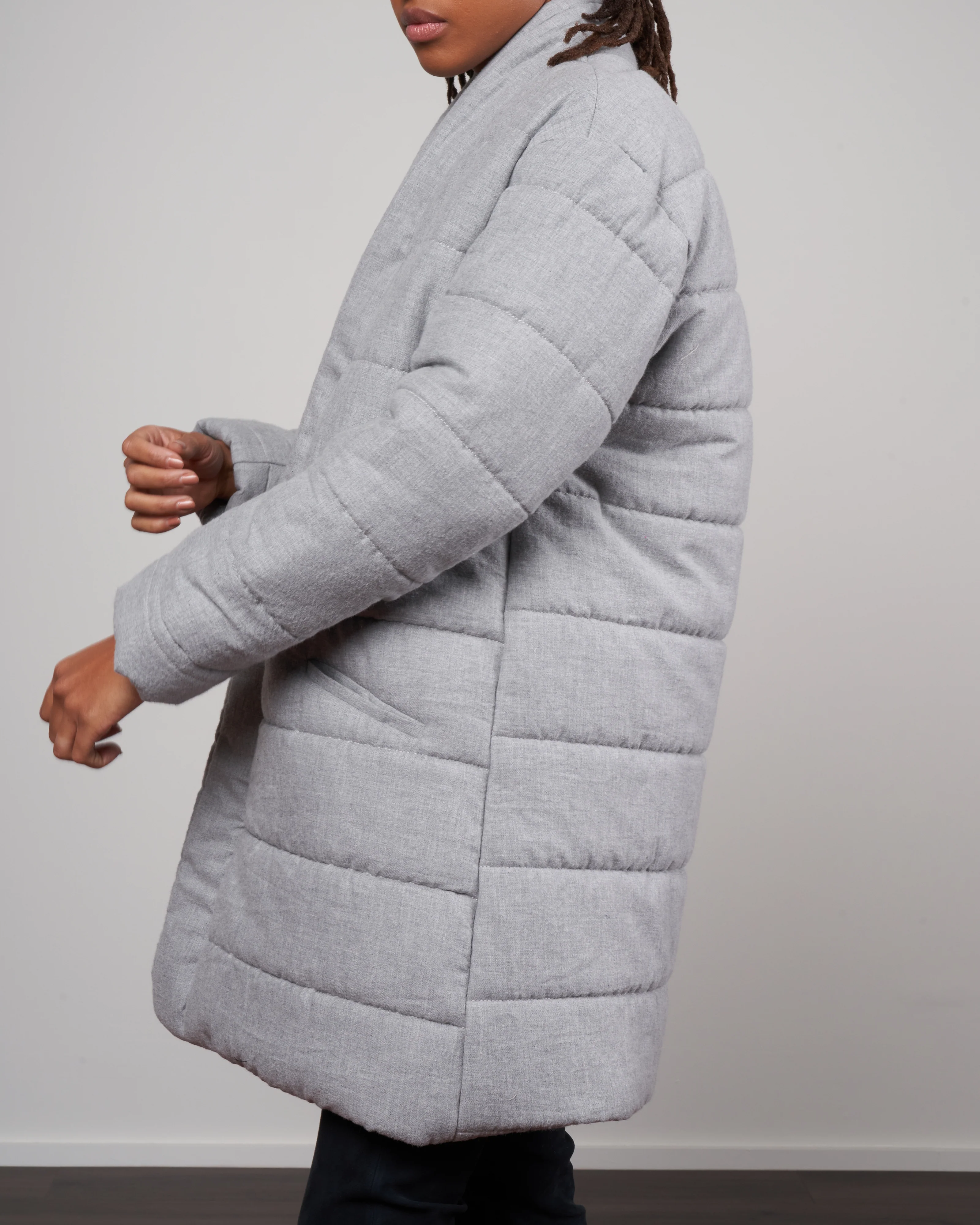 malmo coat - cloud grey - Image 4