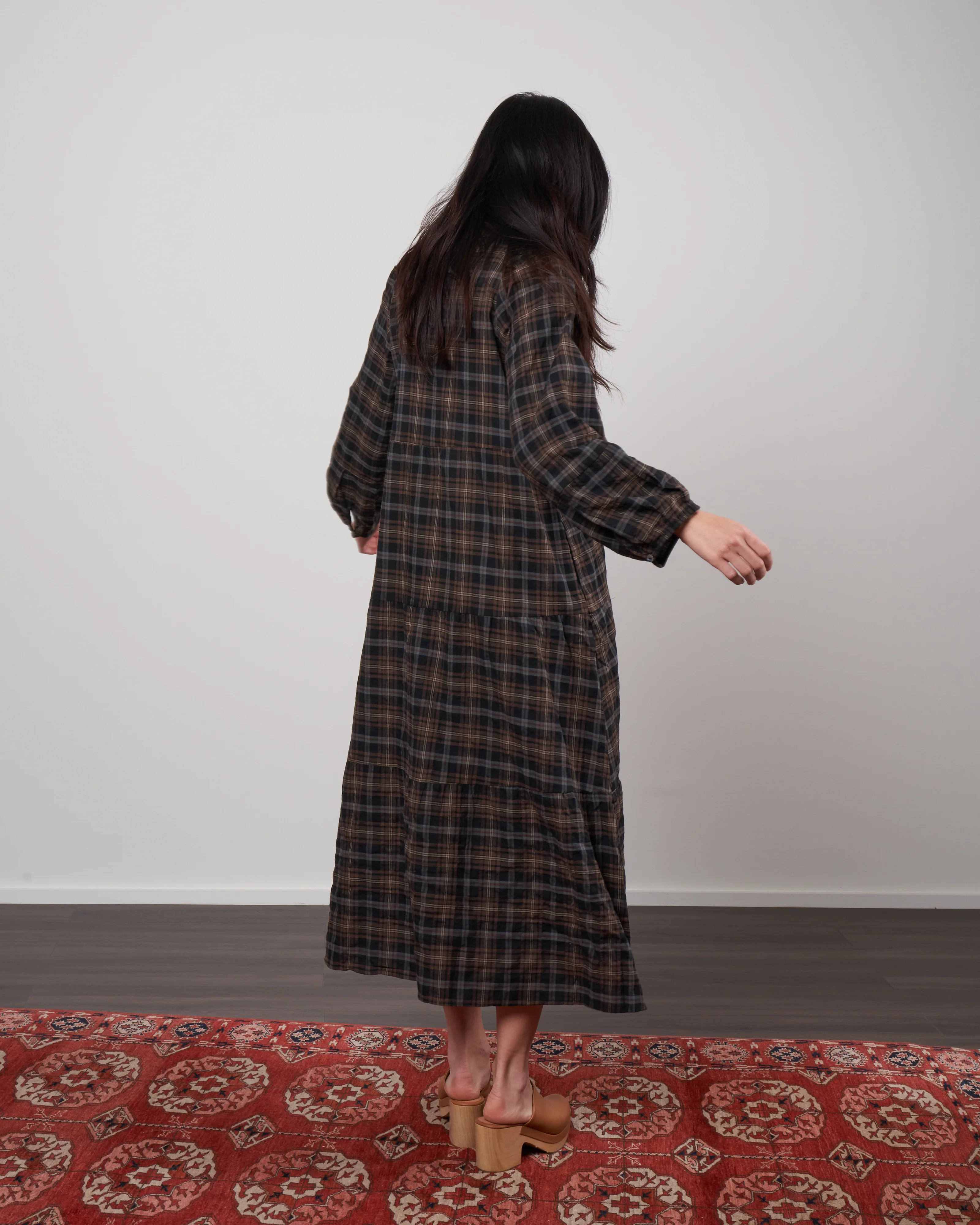 san pancho dress - vintage plaid - Image 3