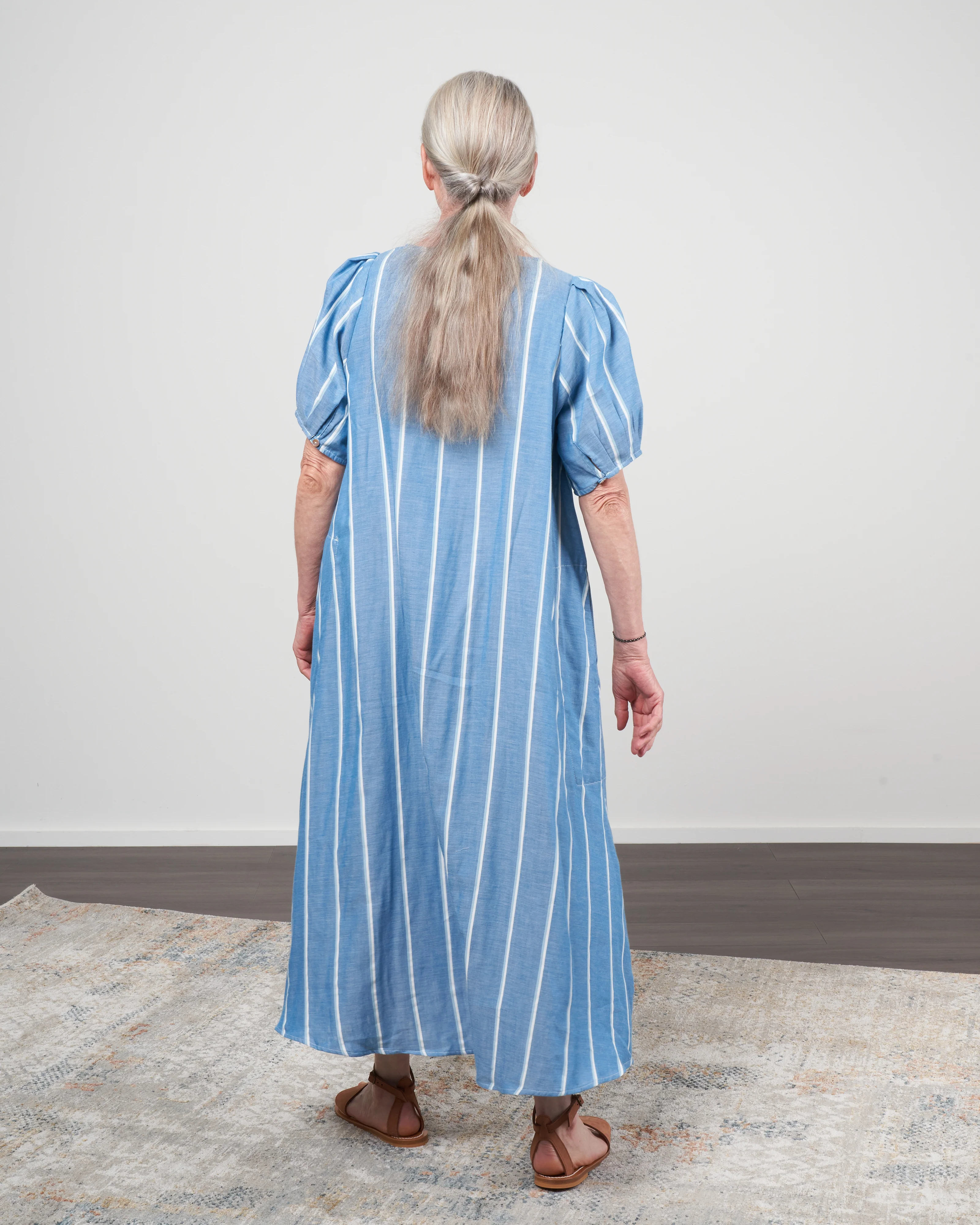springs dress - sea blue - Image 3