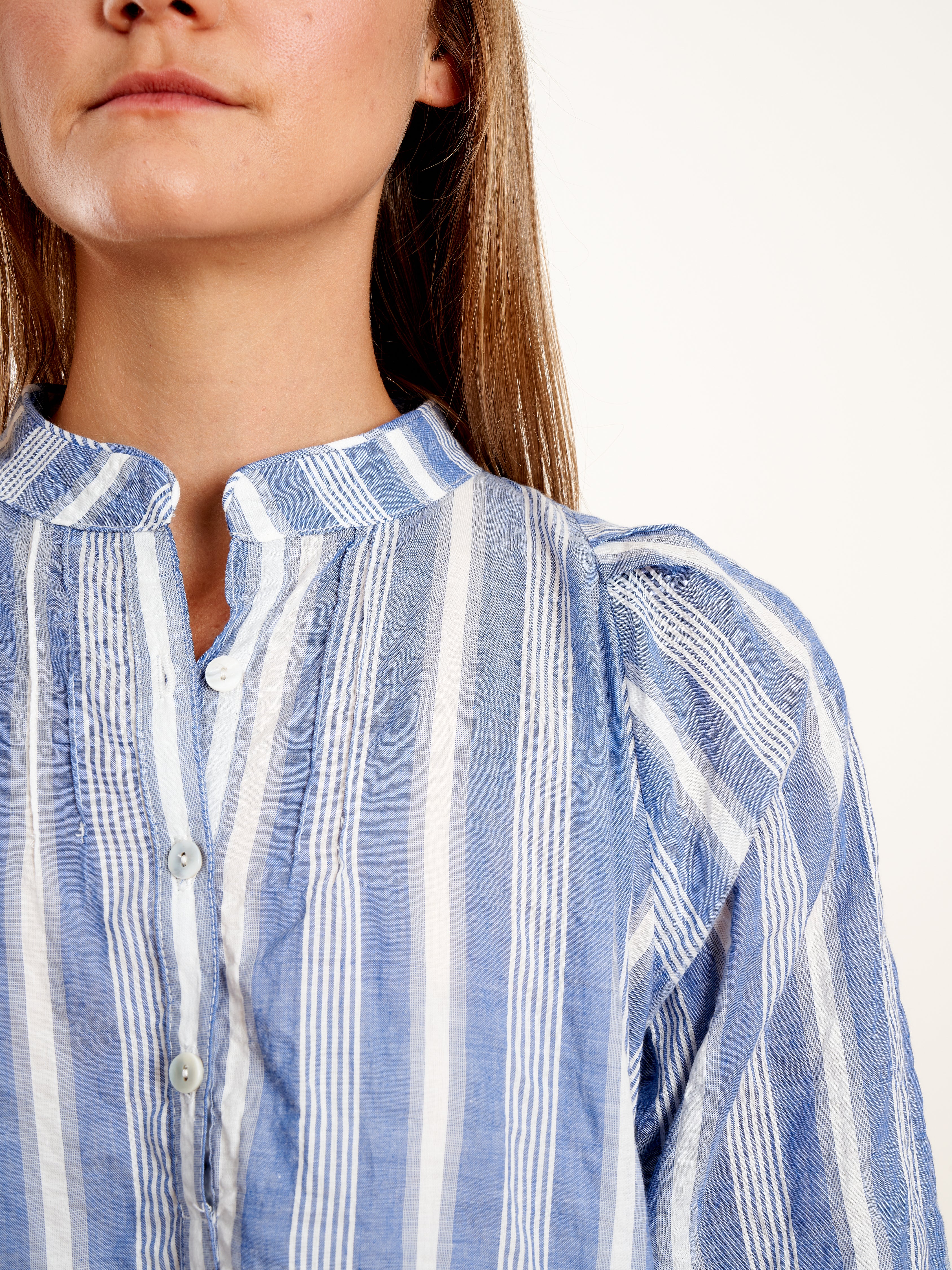 springs dress - blue/white stripe - Image 5