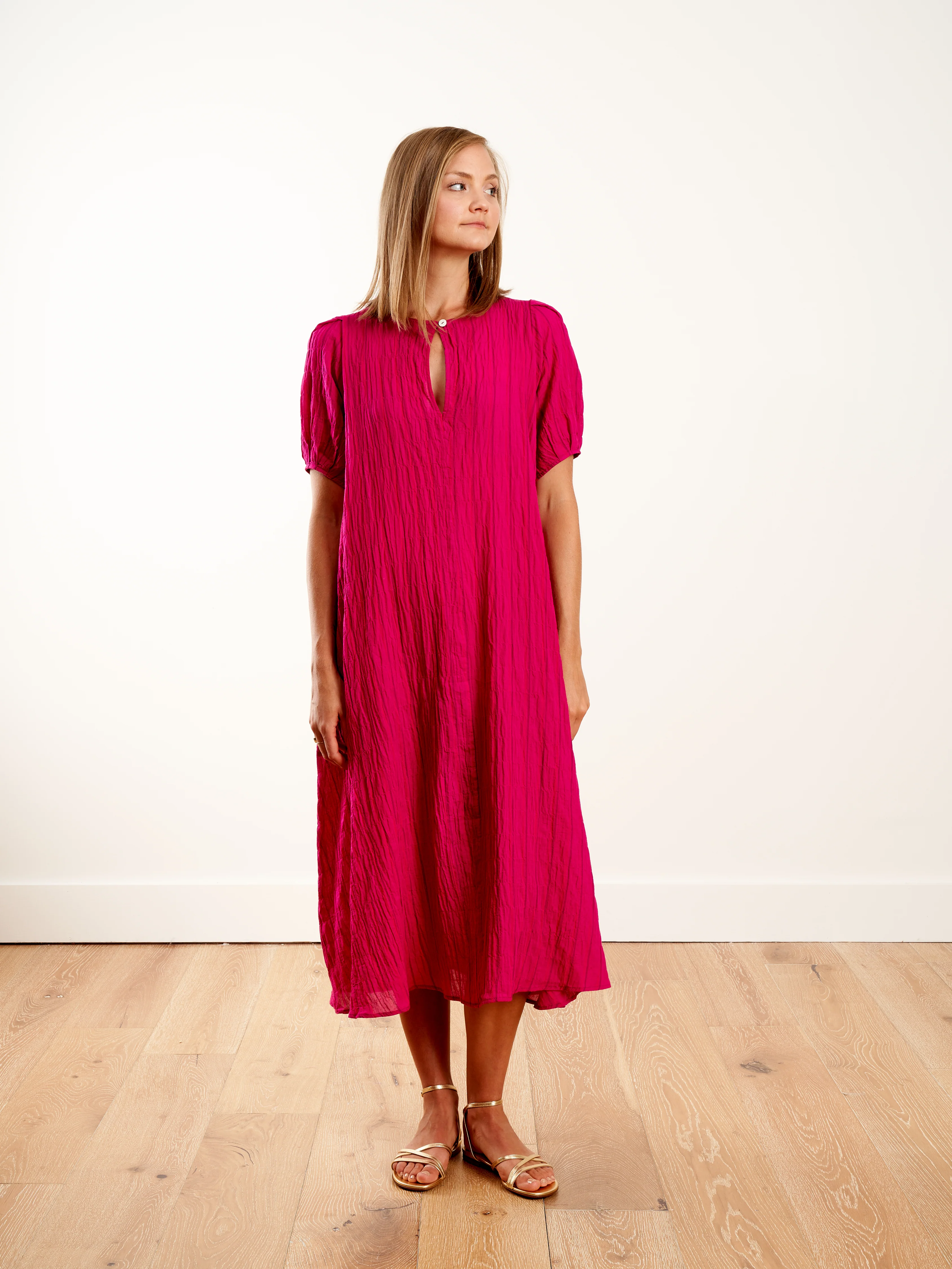 springs dress - prickly pear pink - Image 2