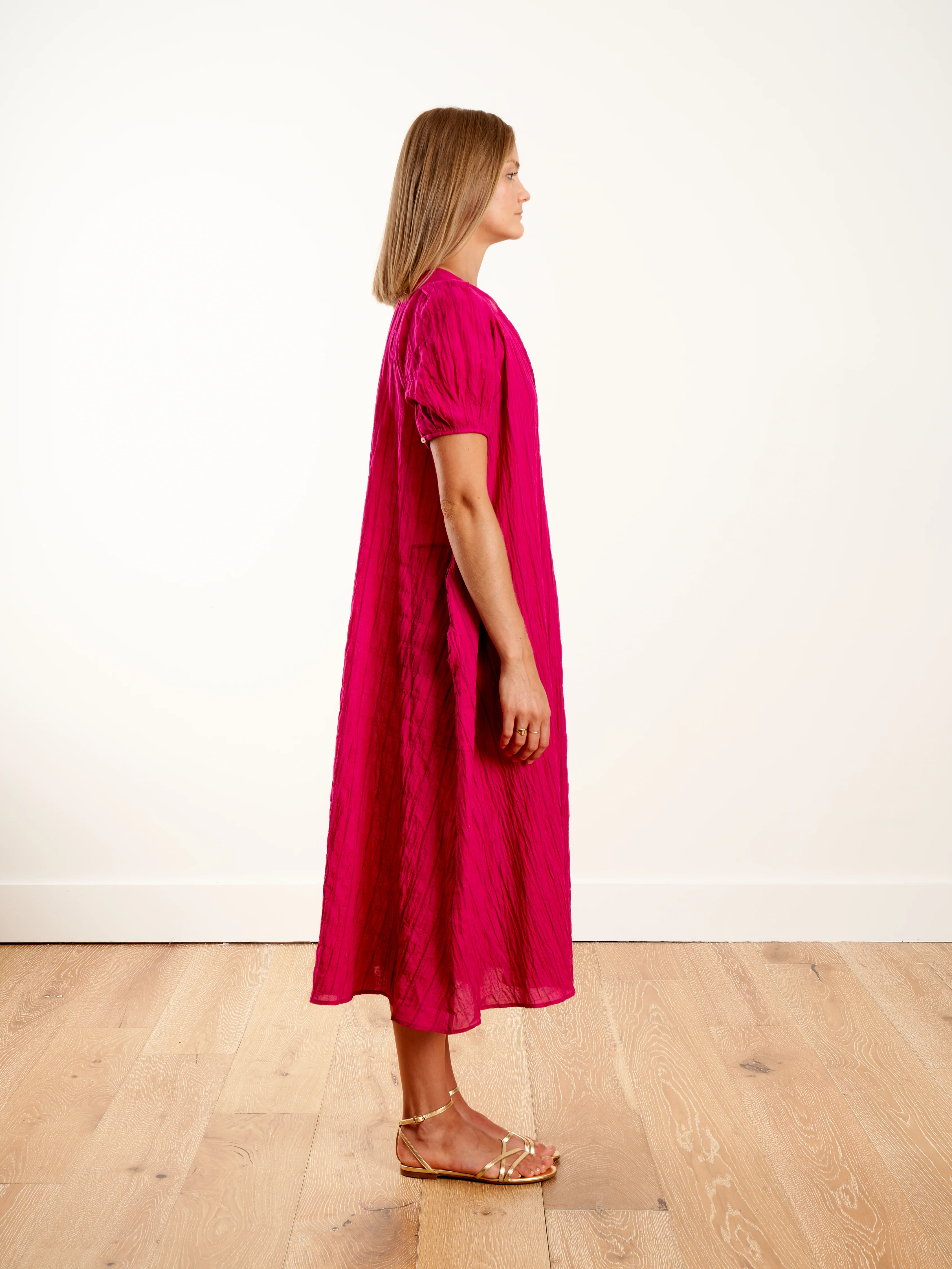 springs dress - prickly pear pink - Image 3