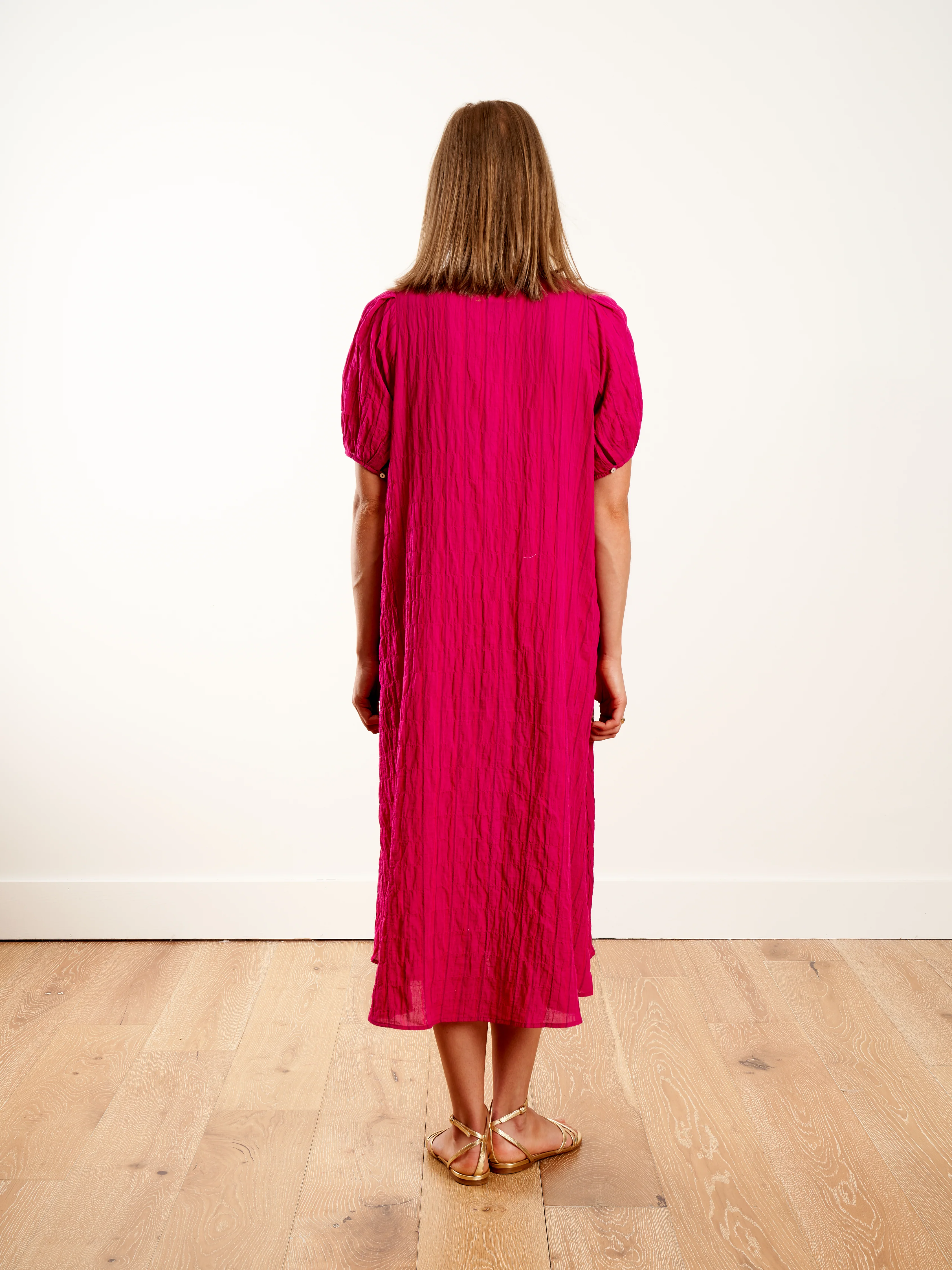 springs dress - prickly pear pink - Image 4