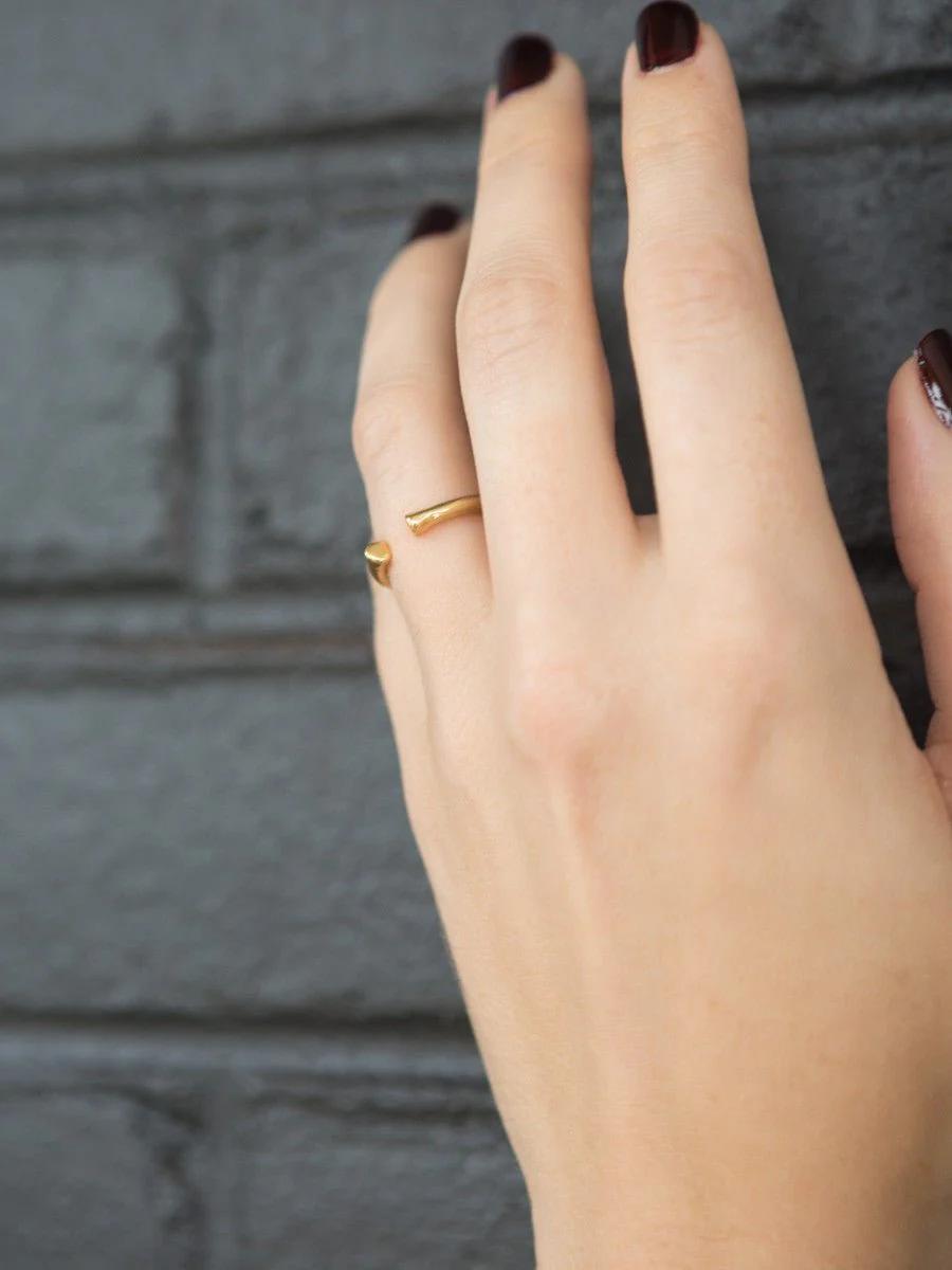 pointe ring - brass - Image 4