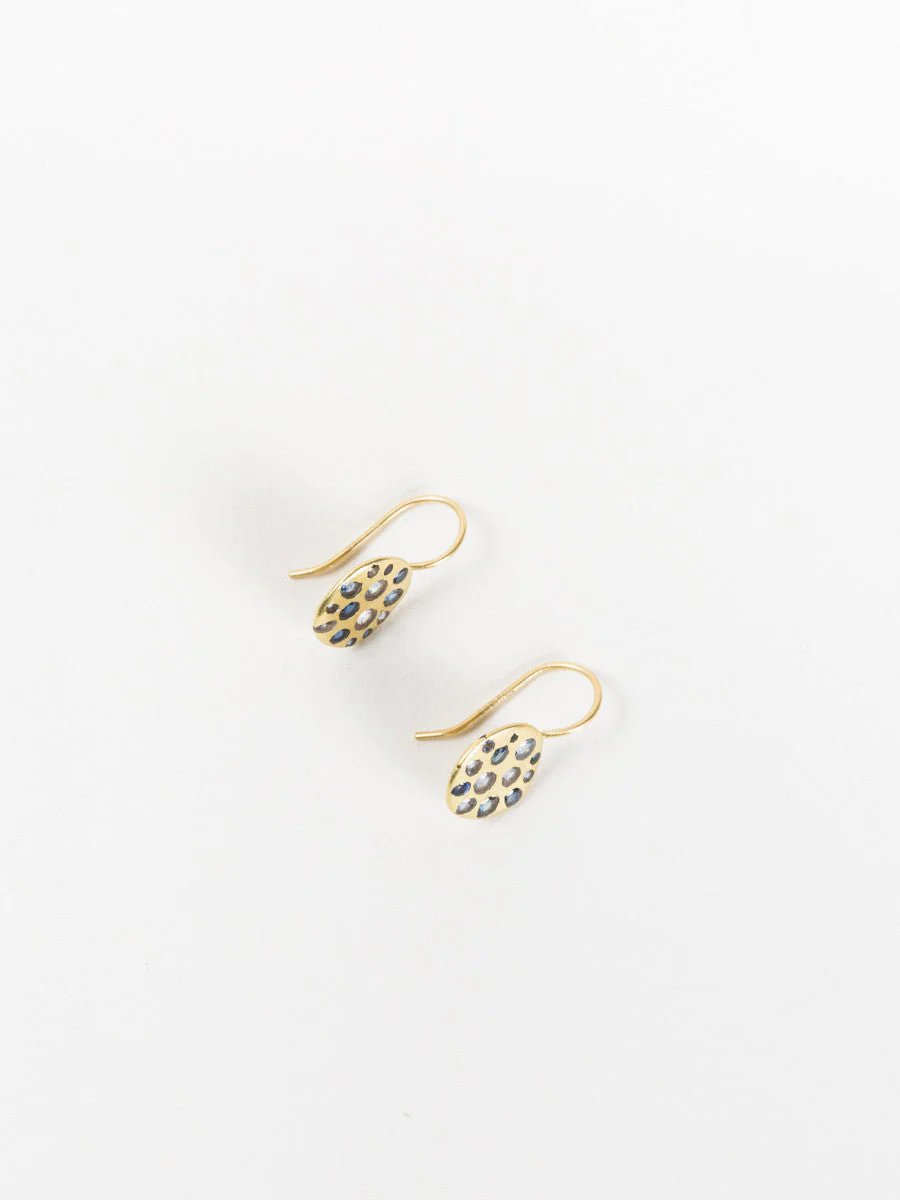 blue sapphire earrings - Image 3