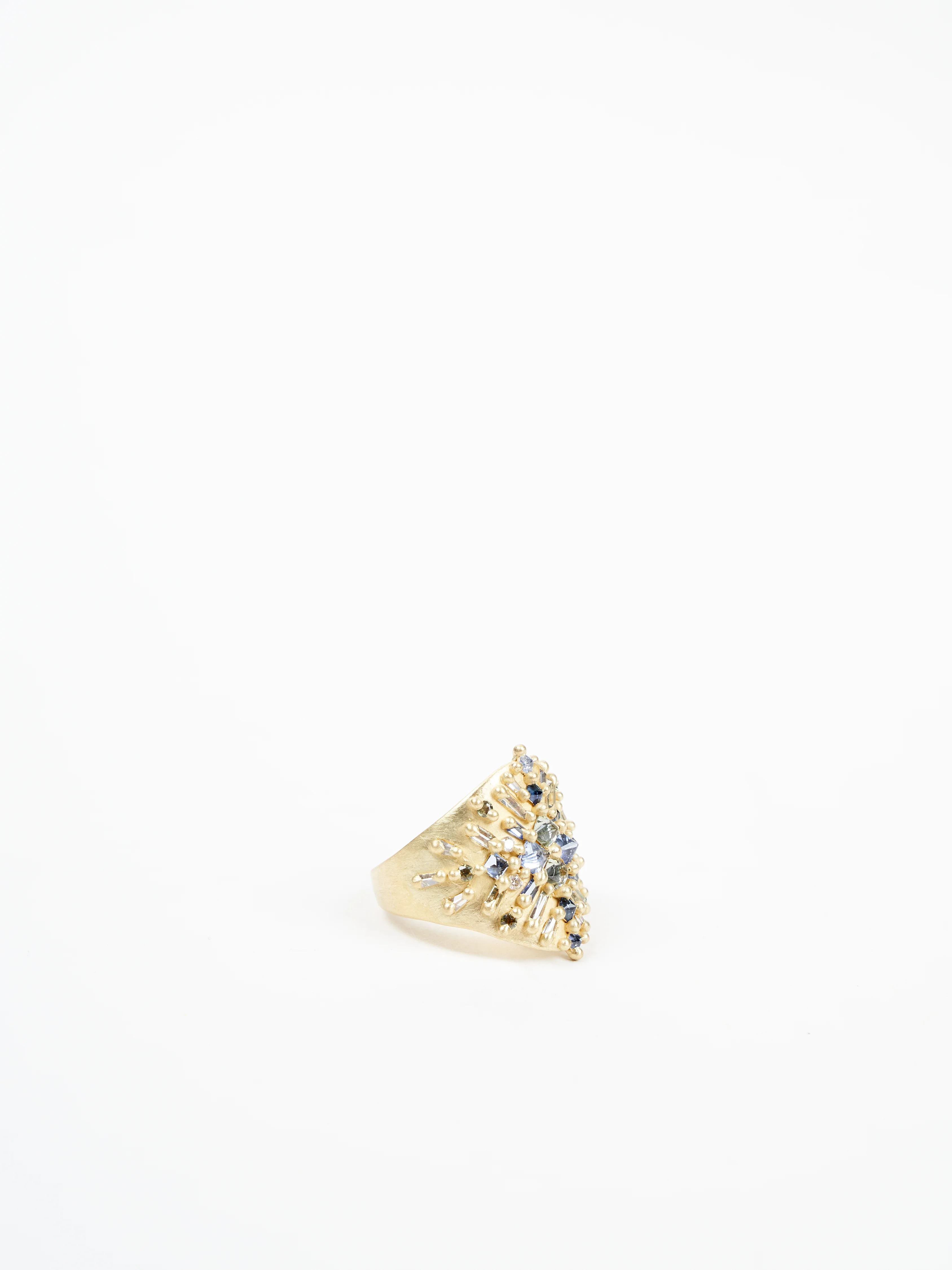 luna ring - blue green - Image 2